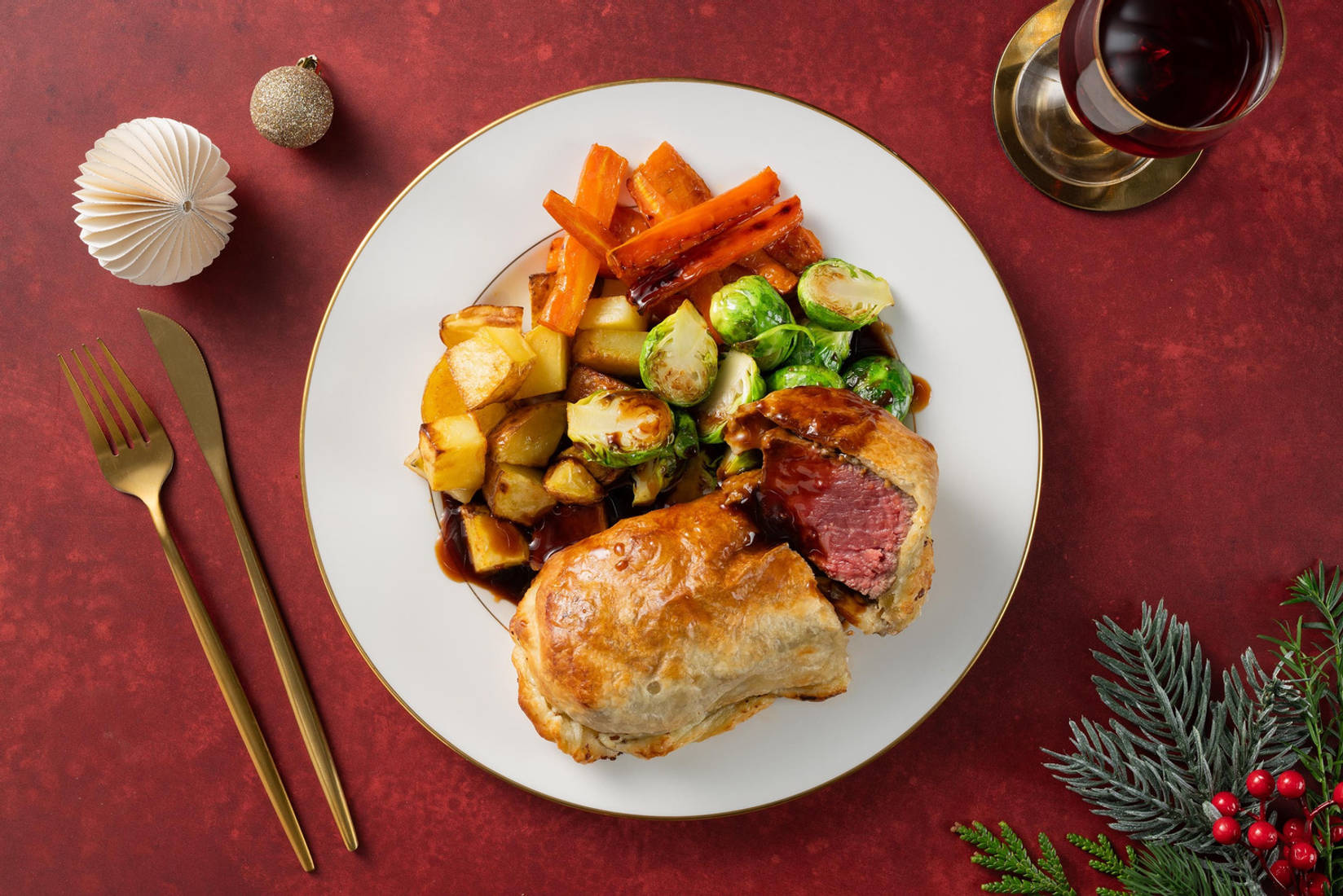 Mini Festive Fillet Steak Beef Wellingtons