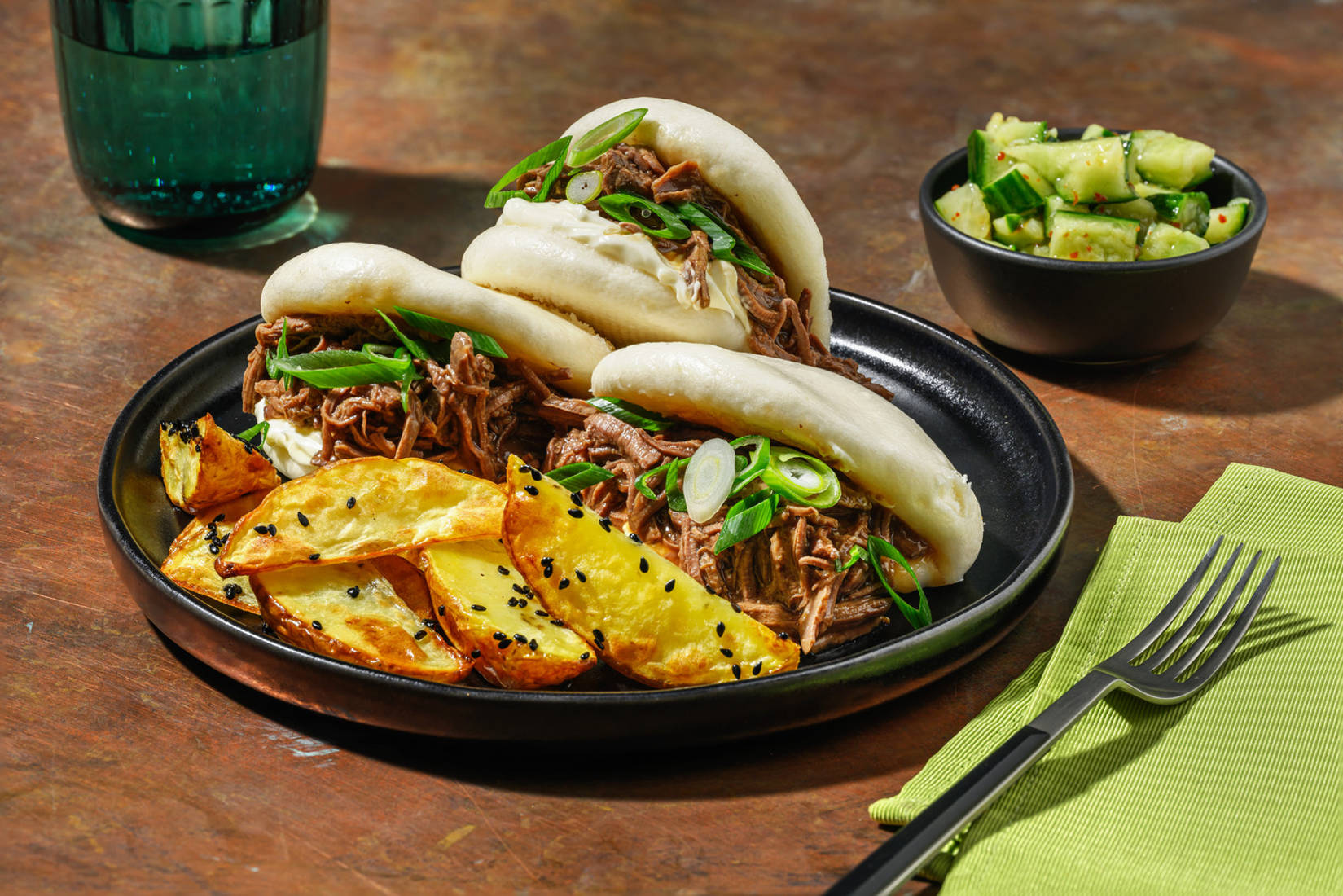 Teriyaki Pulled Beef Bao