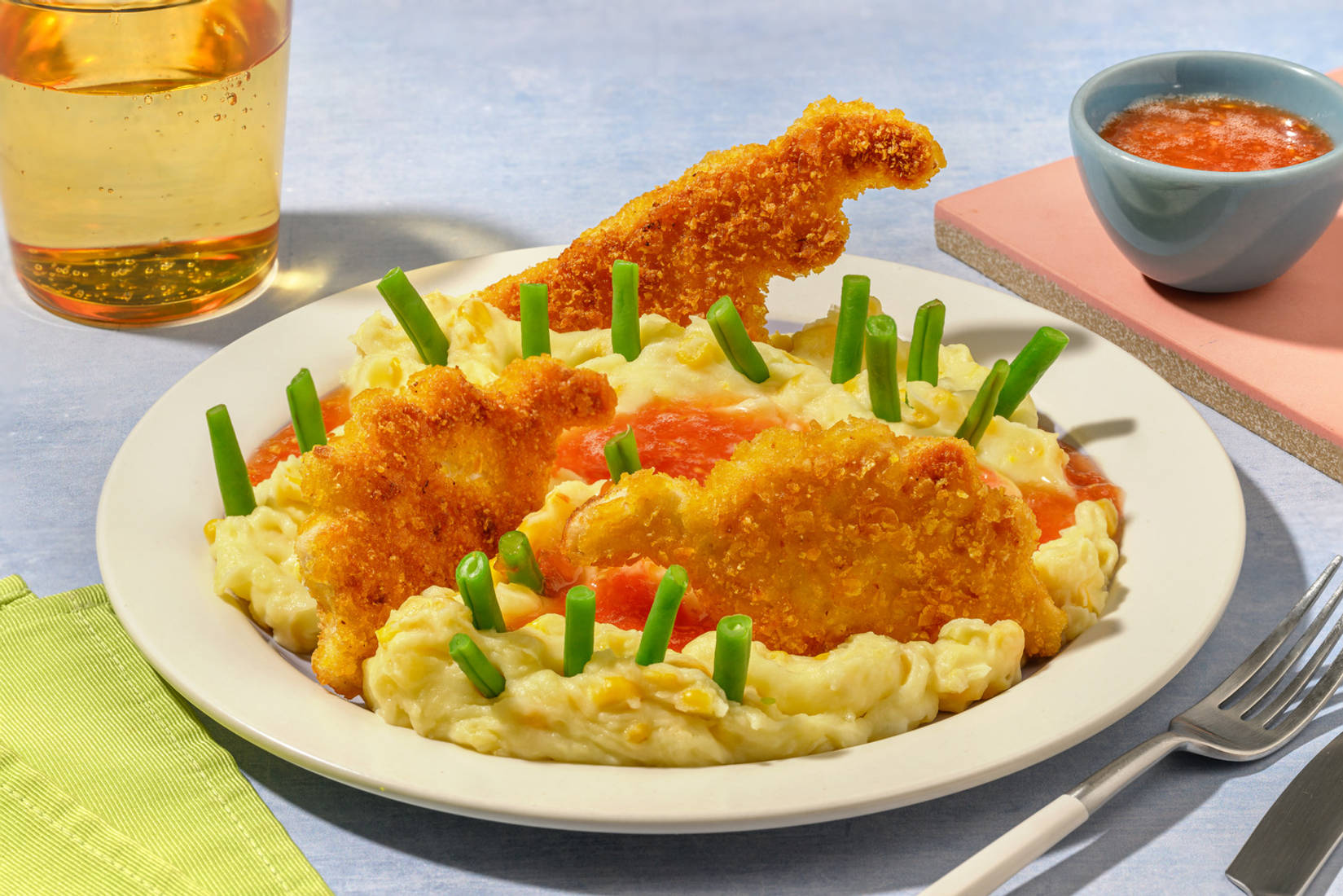 Dino-Safari im Bohnen-Dschungel 