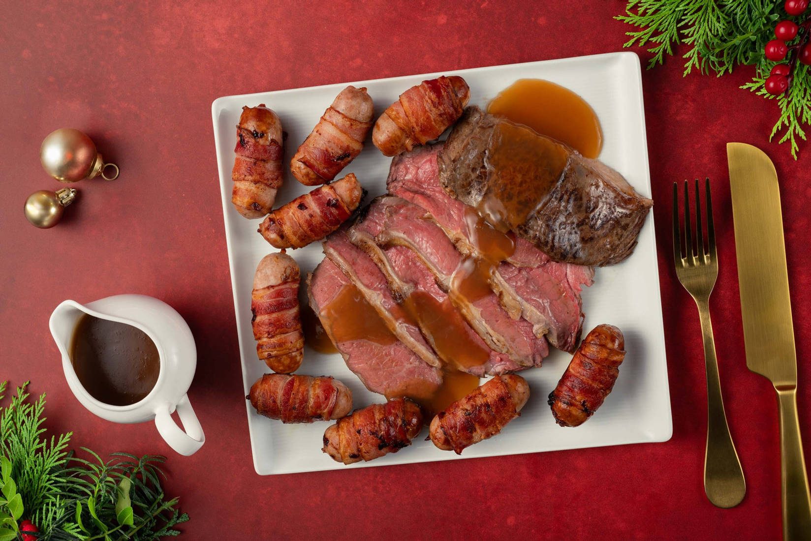 Festive Roasted Beef Joint