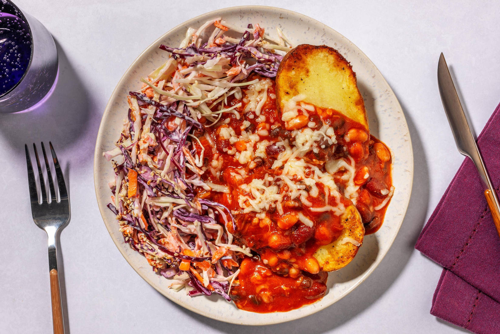 Smoky Gochujang and BBQ Bean Jacky-P