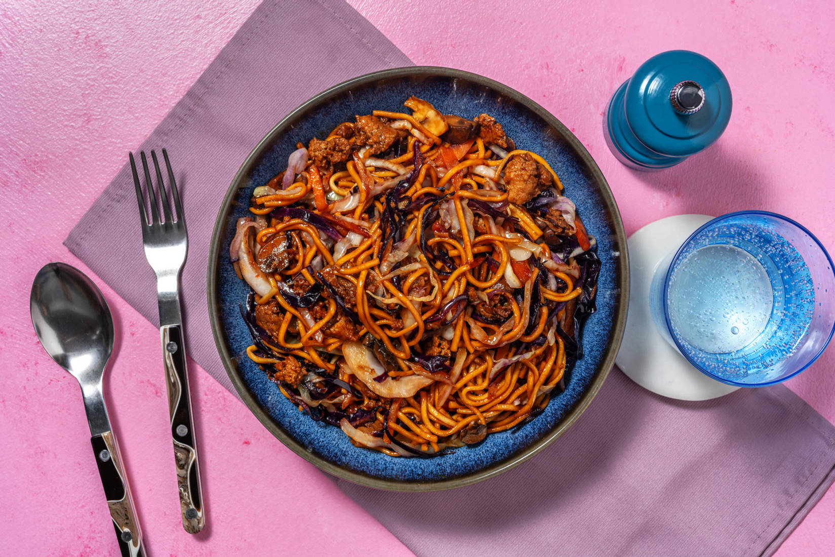 Super Quick Bulgogi Pork Noodles