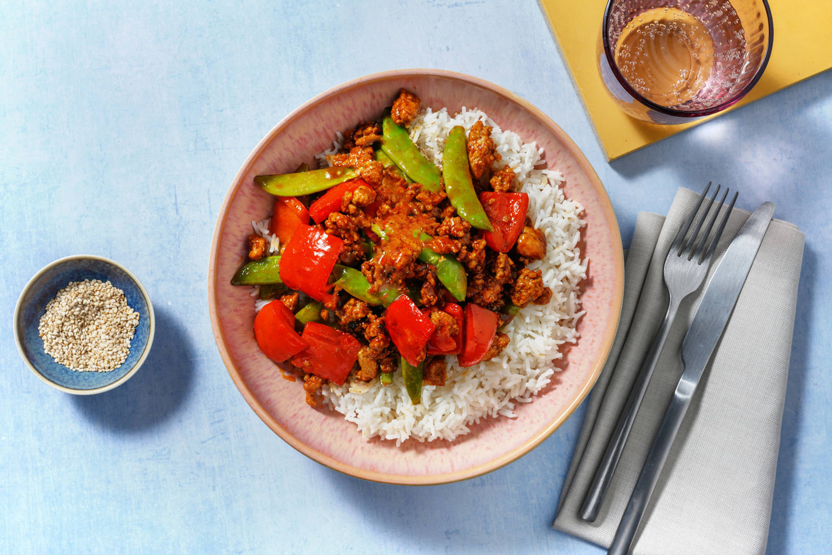 Sweet and Sticky Pork Stir-Fry