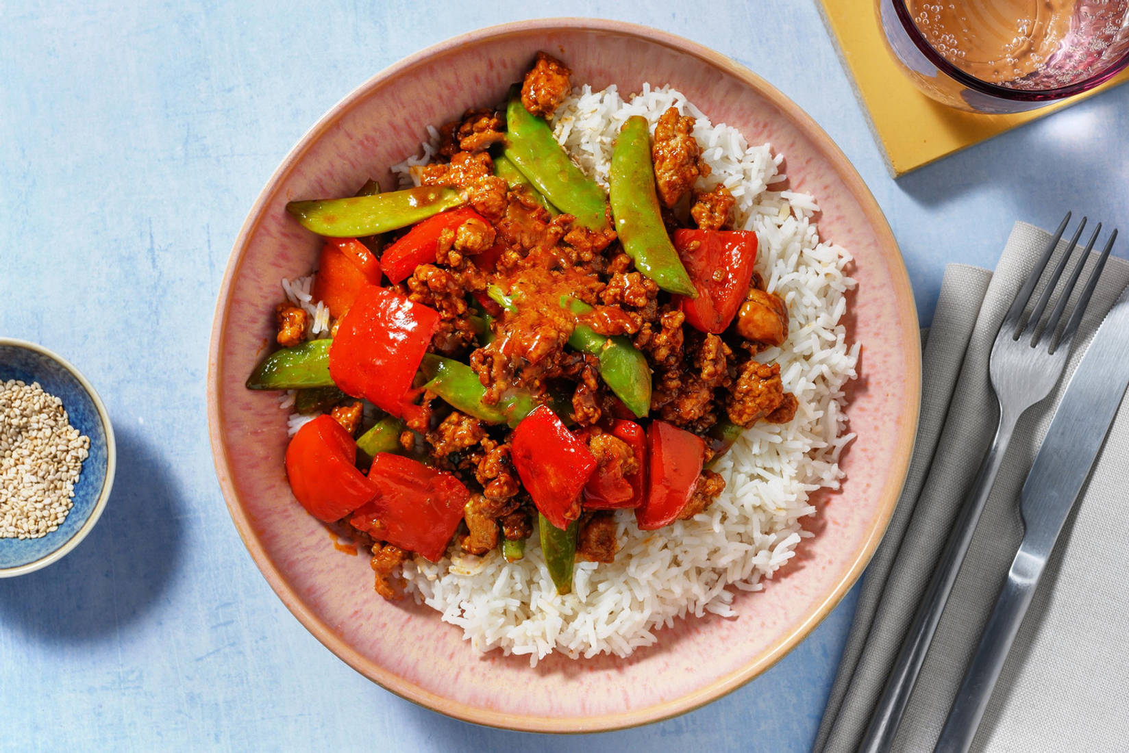 Sweet and Sticky Pork Stir-Fry