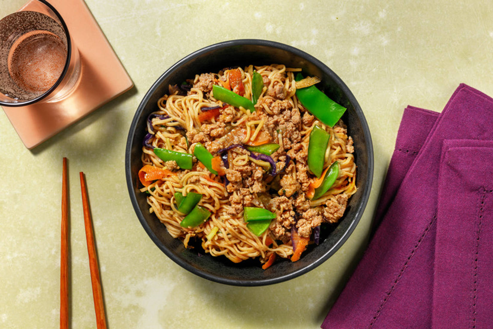 Super Quick Bulgogi Beef Noodles