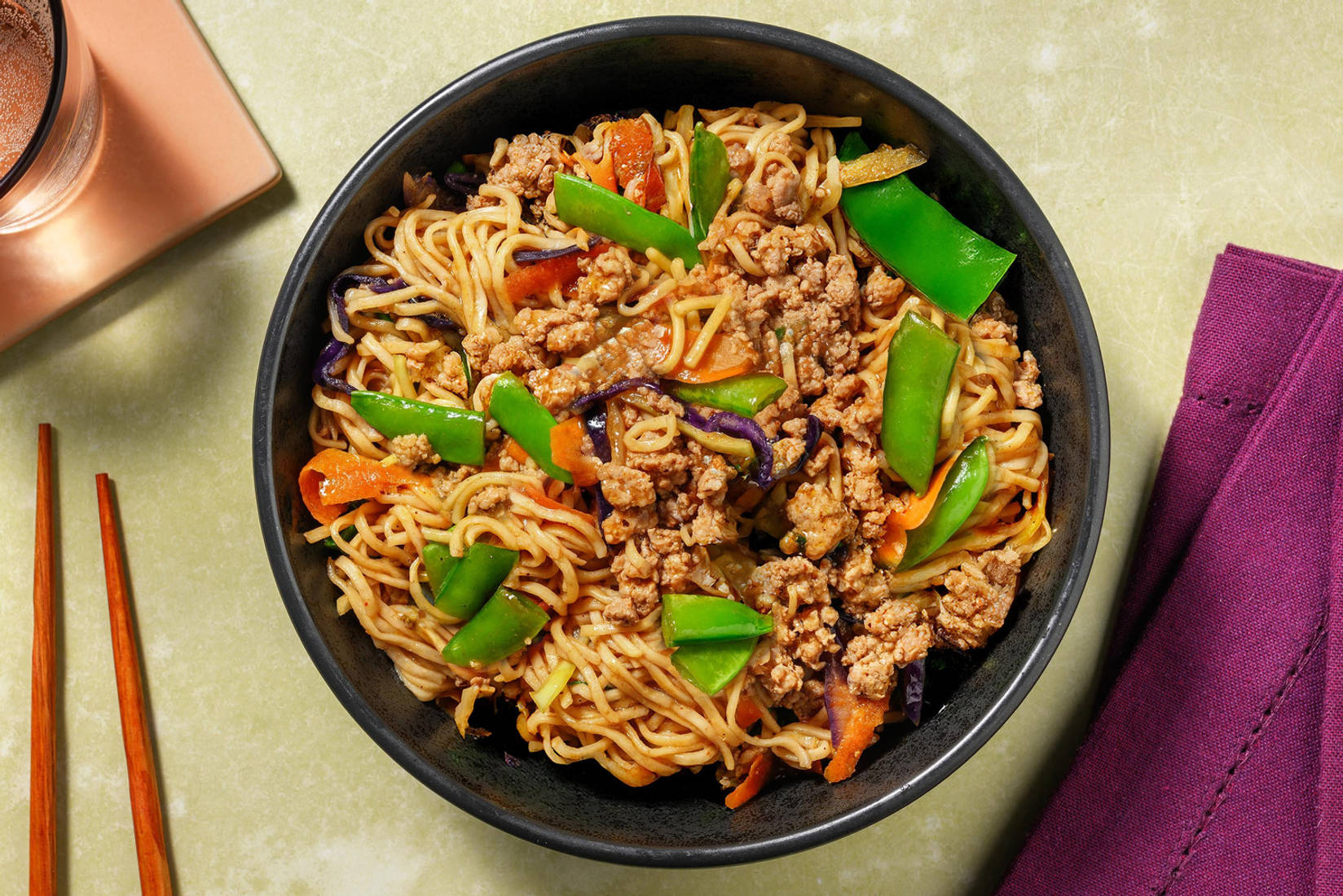 Super Quick Bulgogi Beef Noodles