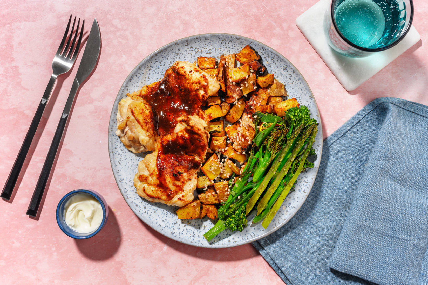 Fuss-Free Hoisin Chicken Thigh Traybake