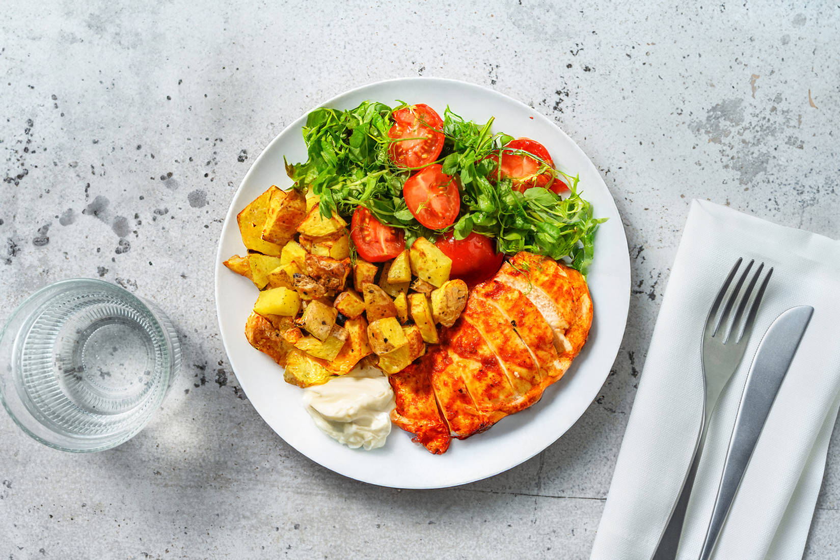 Peri Peri Chicken Breast Traybake