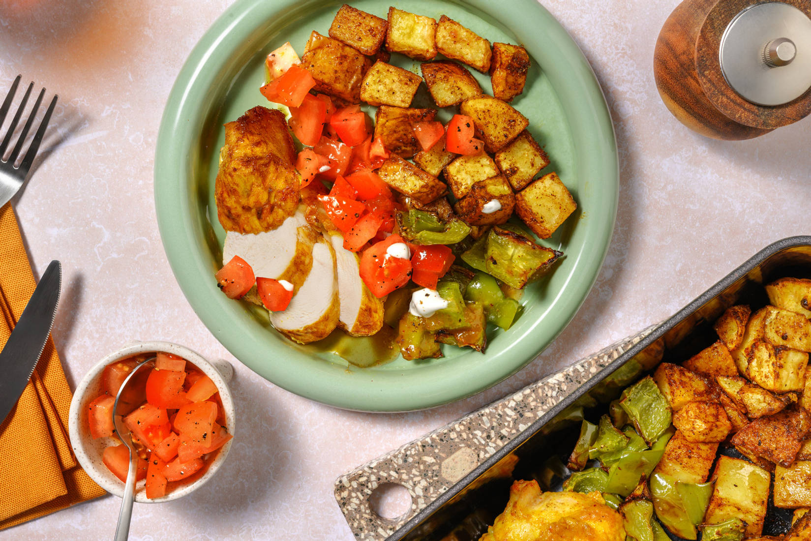 Fuss-Free Tandoori Inspired Chicken Breast Traybake