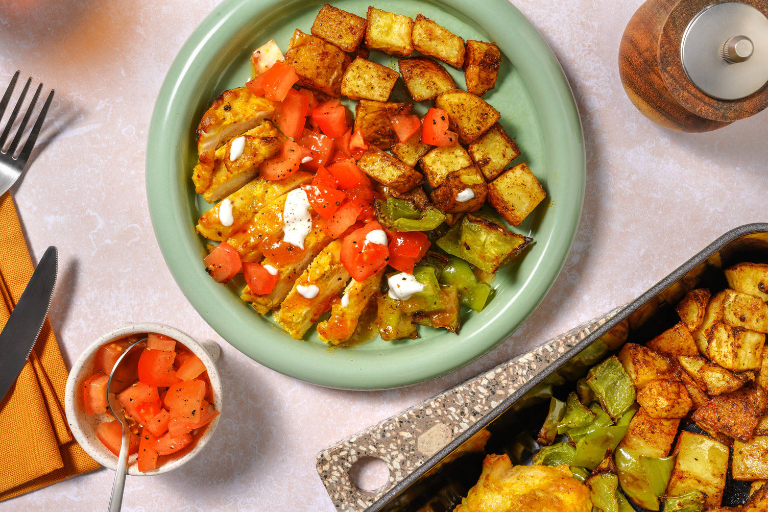 Fuss-Free Tandoori Inspired Chicken Traybake