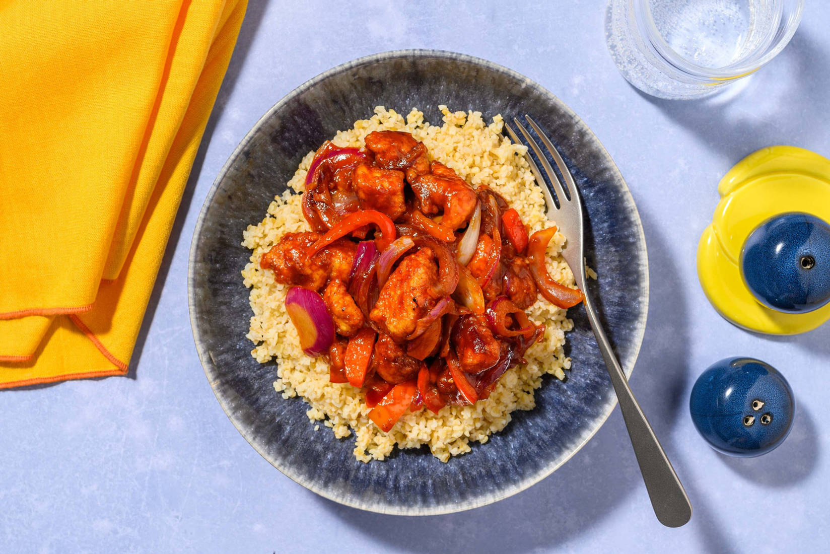 Glazed Chicken and Pepper Stir-Fry