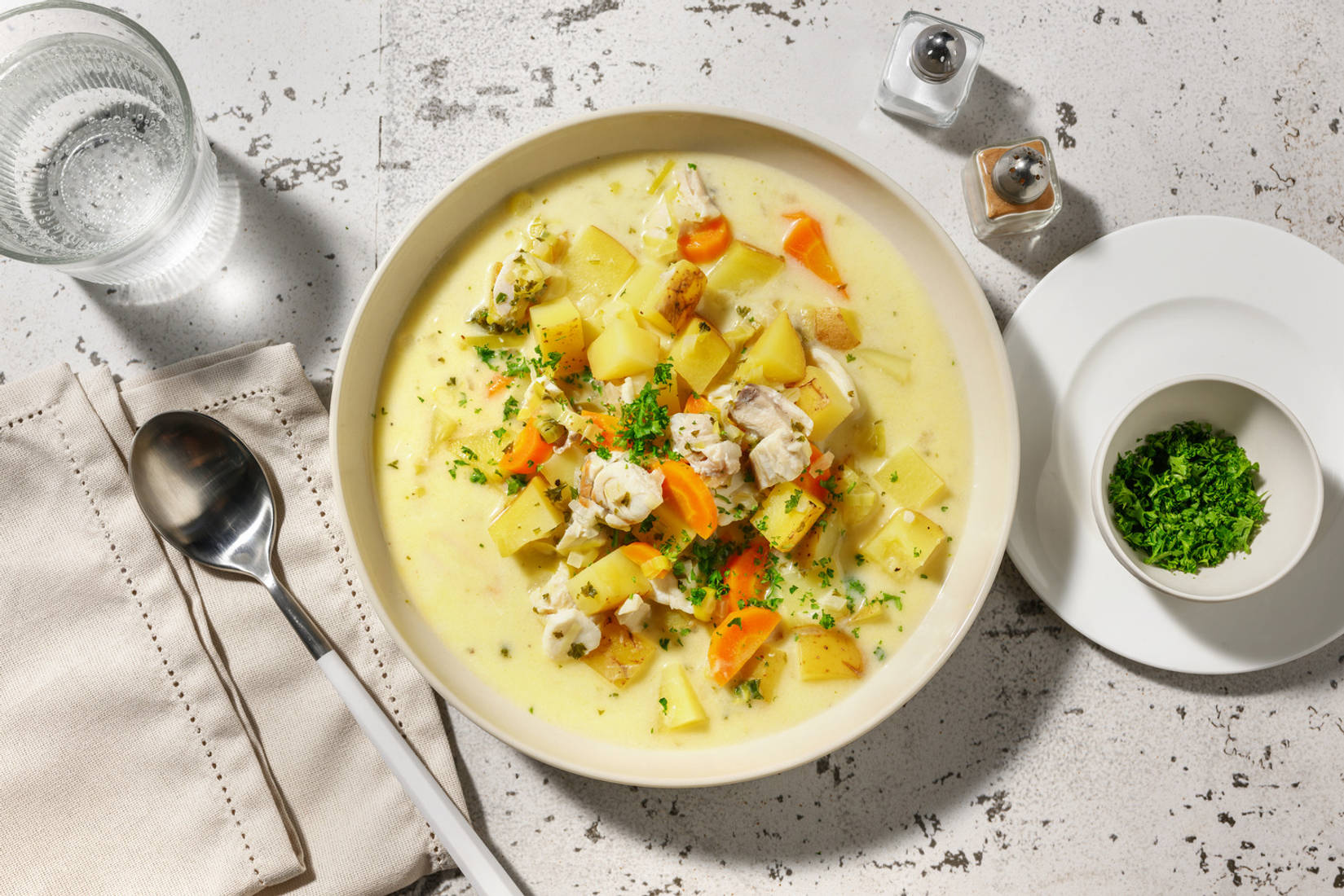 Klassieke Belgische waterzooi