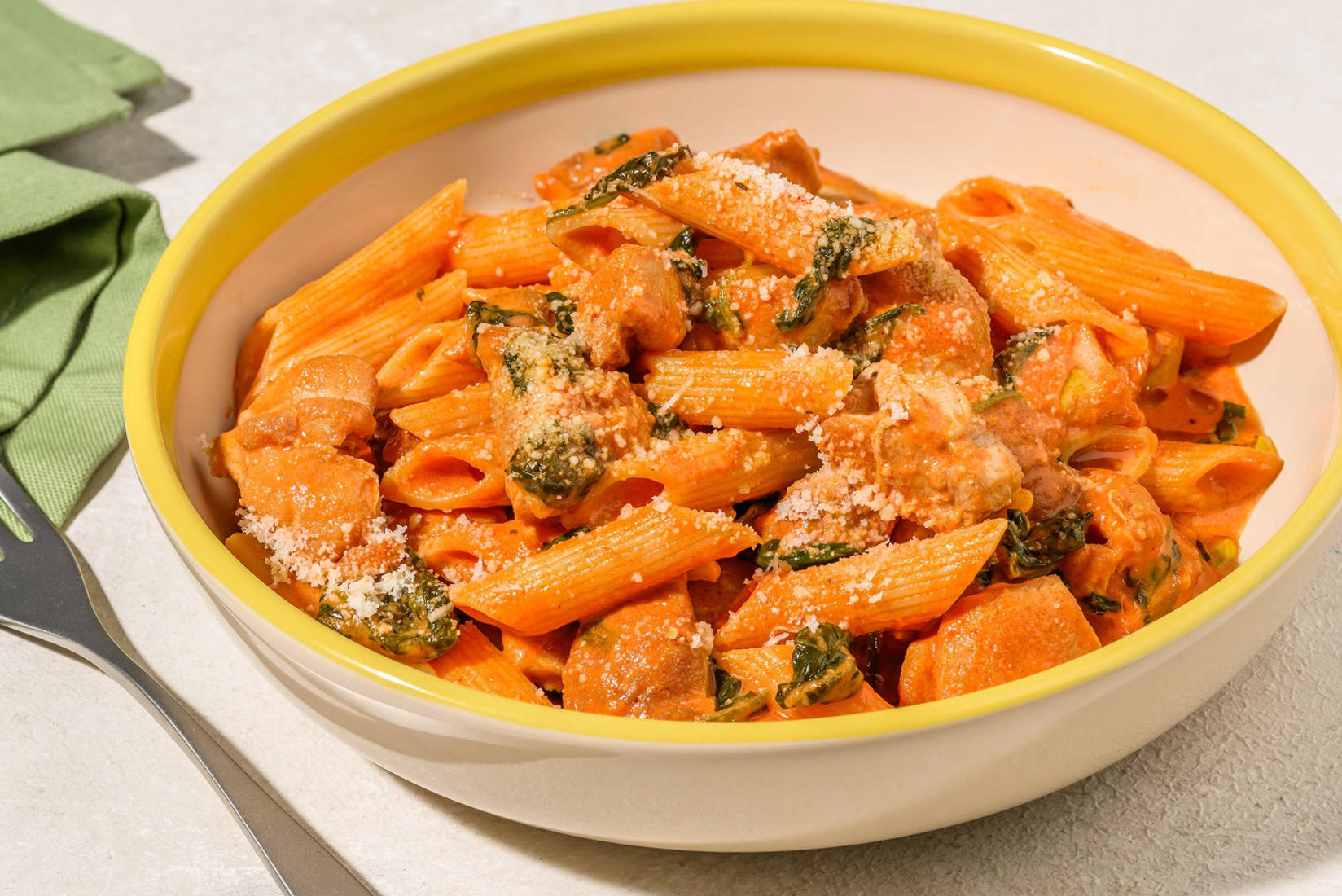 Creamy Cajun Chicken Penne