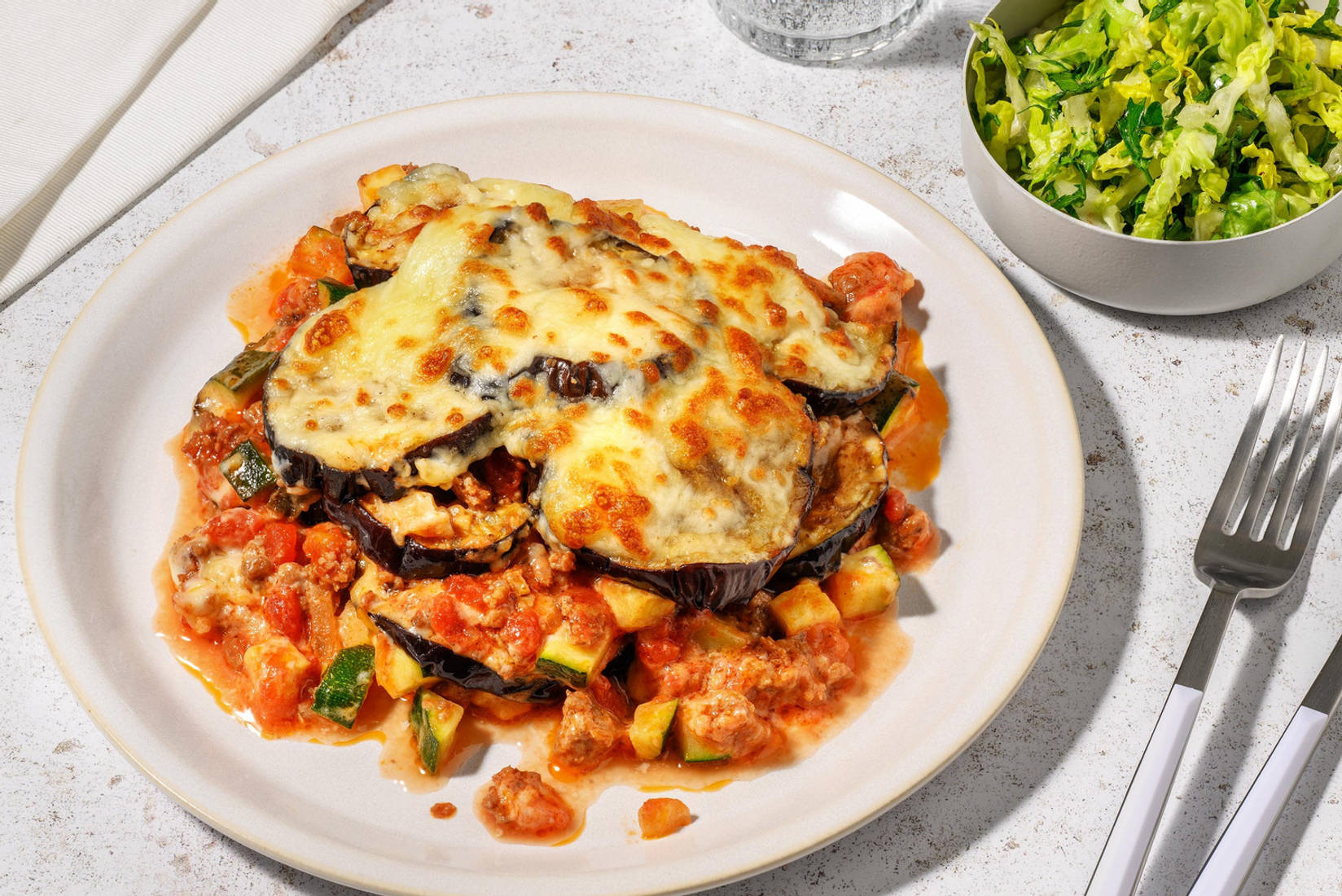 Gresk kjøttdeig-moussaka