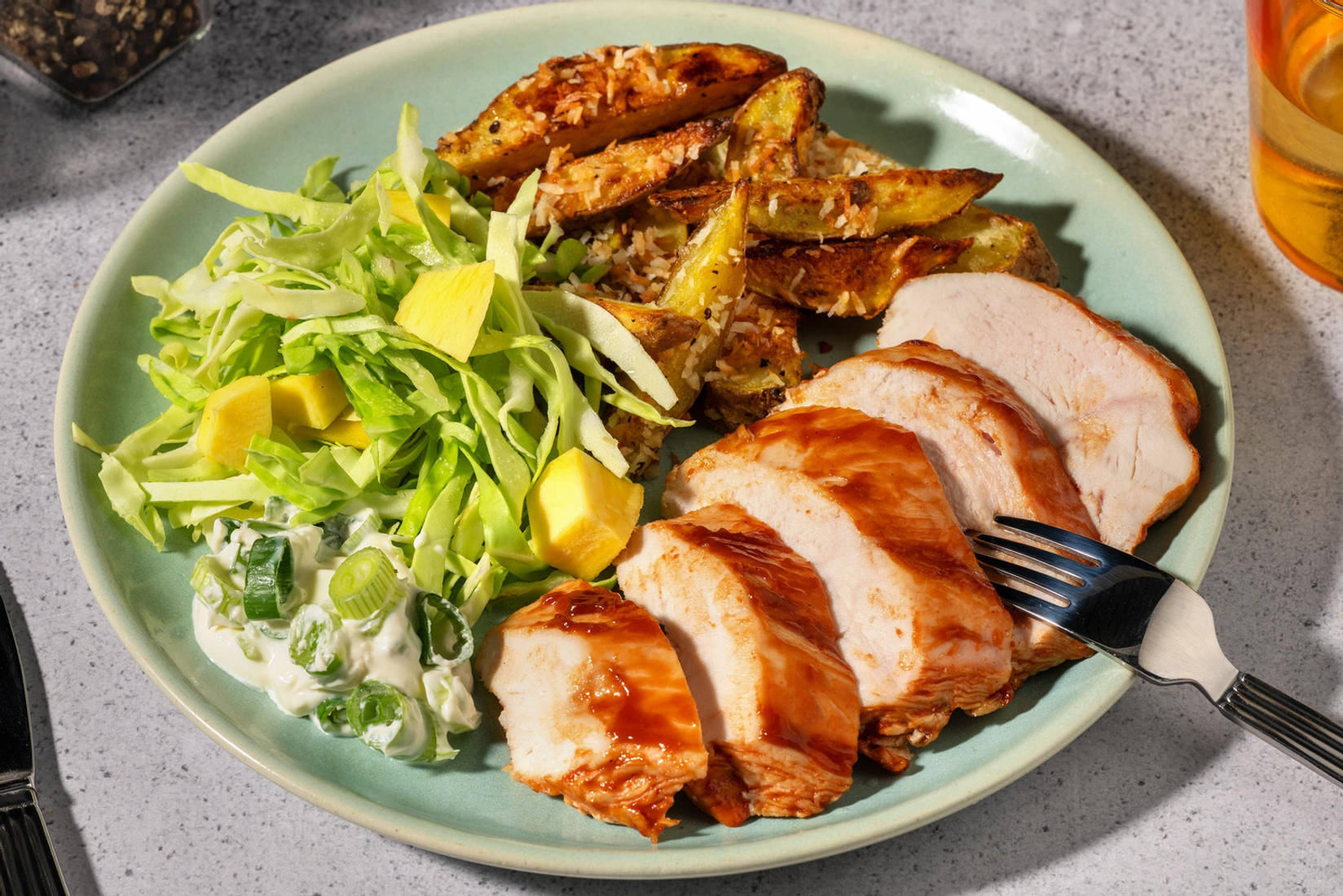 Karibisk ovnsbakt kylling