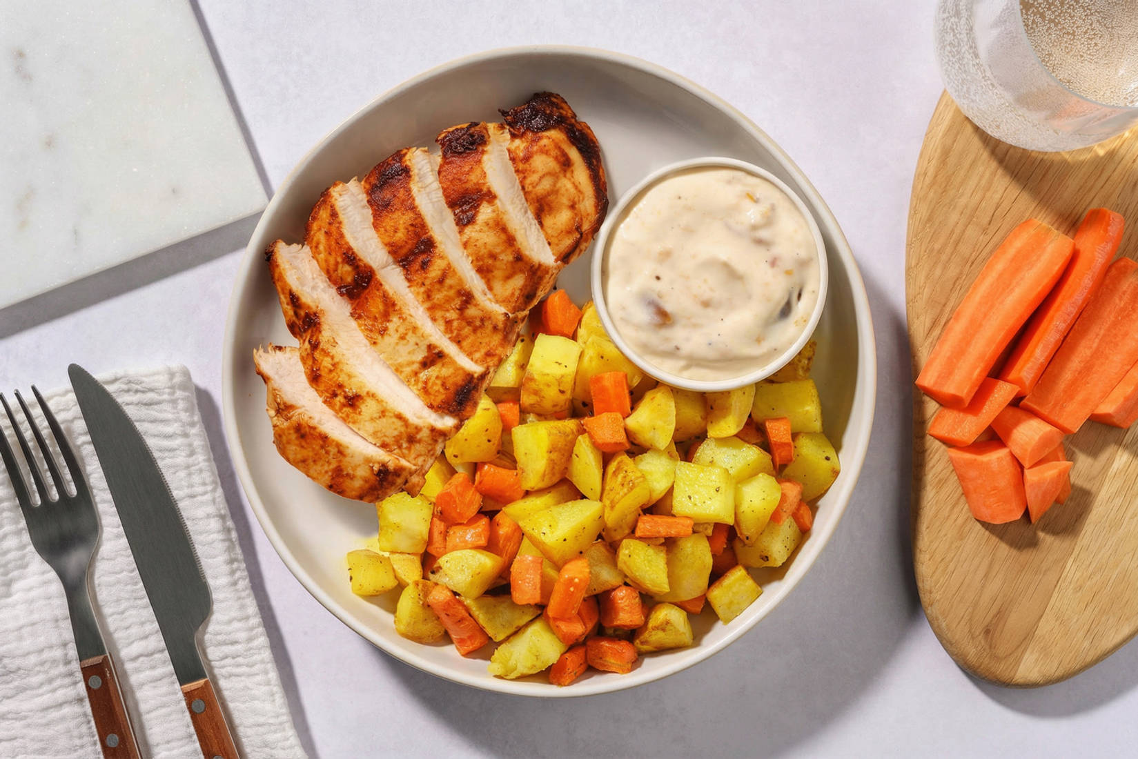 Tikka Masala-marinert kylling