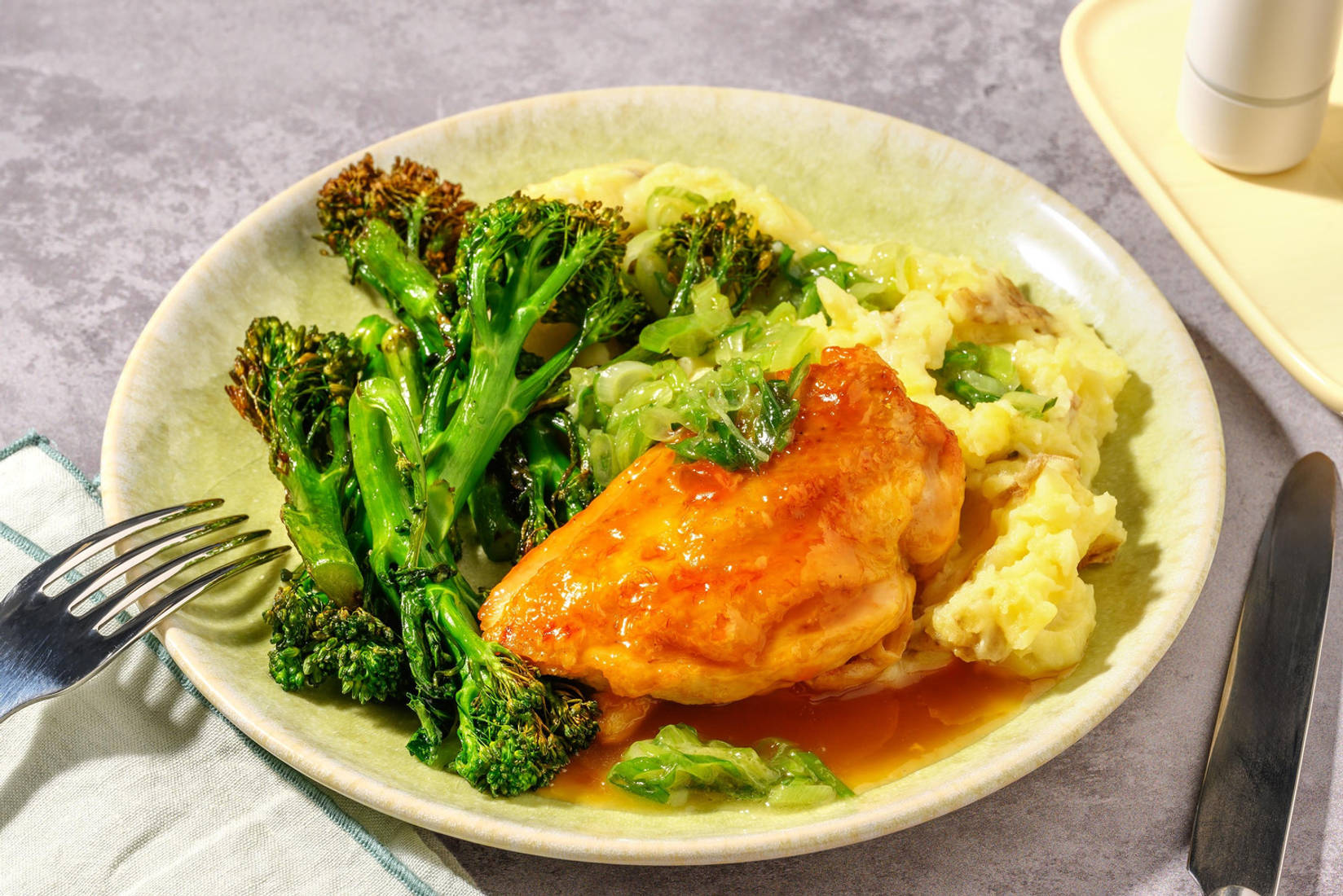 Apple and Sage Glazed Chicken