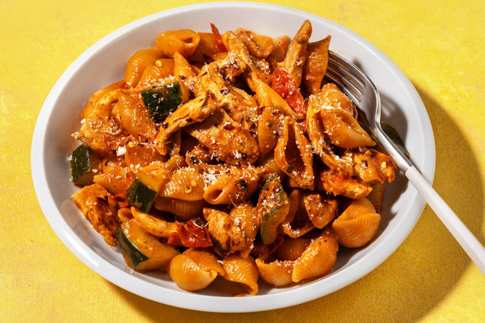 Cajunkrydret kyllingpasta