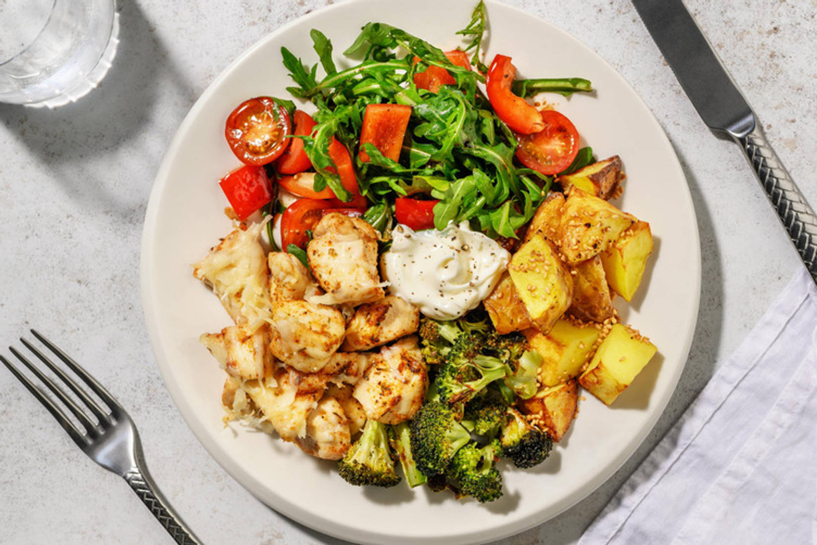 Ostegratinert kyllingfilet