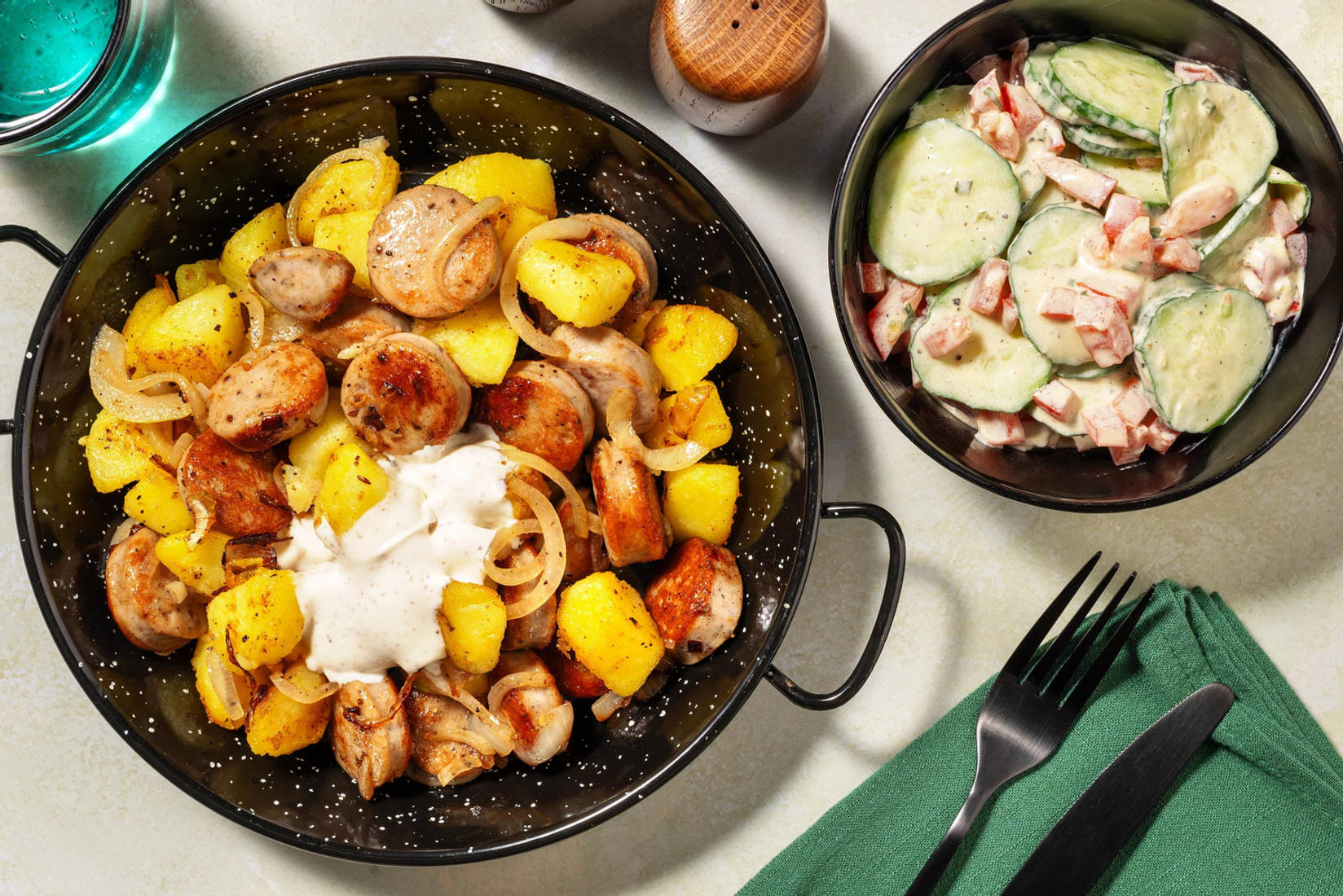 Thüringer Bratkartoffelpfanne 