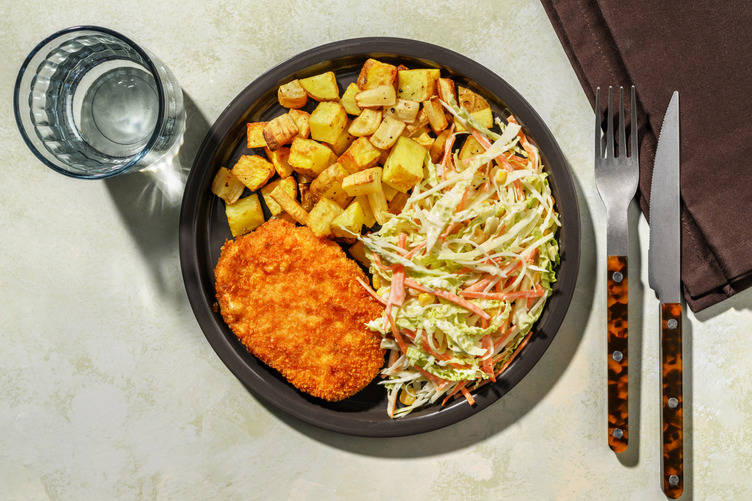 Gyldenstegt svineschnitzel 