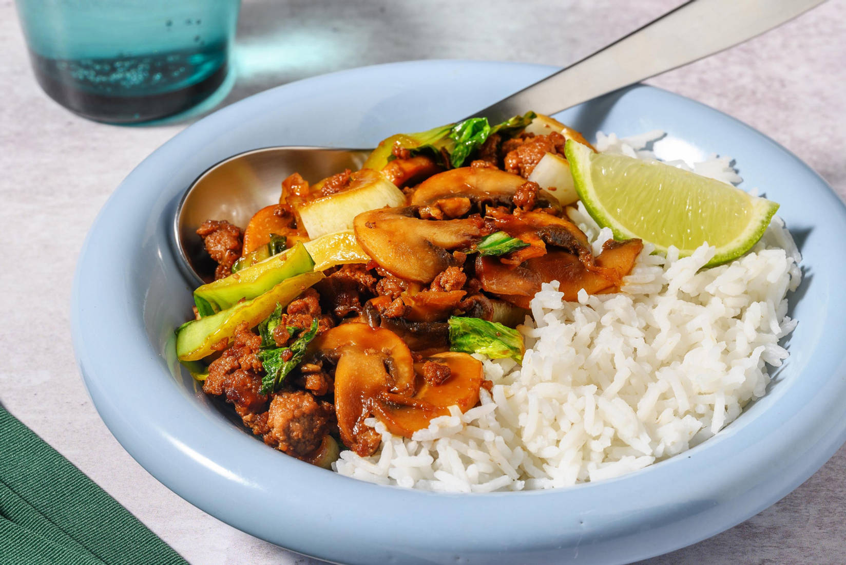 Quick Fragrant Beef and Mushroom Stir-Fry