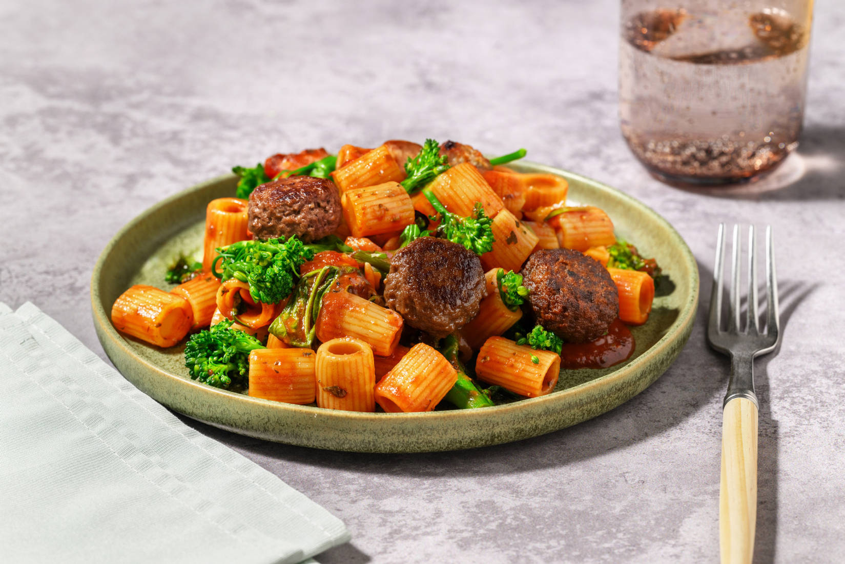 Beef Polpette in Rich Tomato Sauce