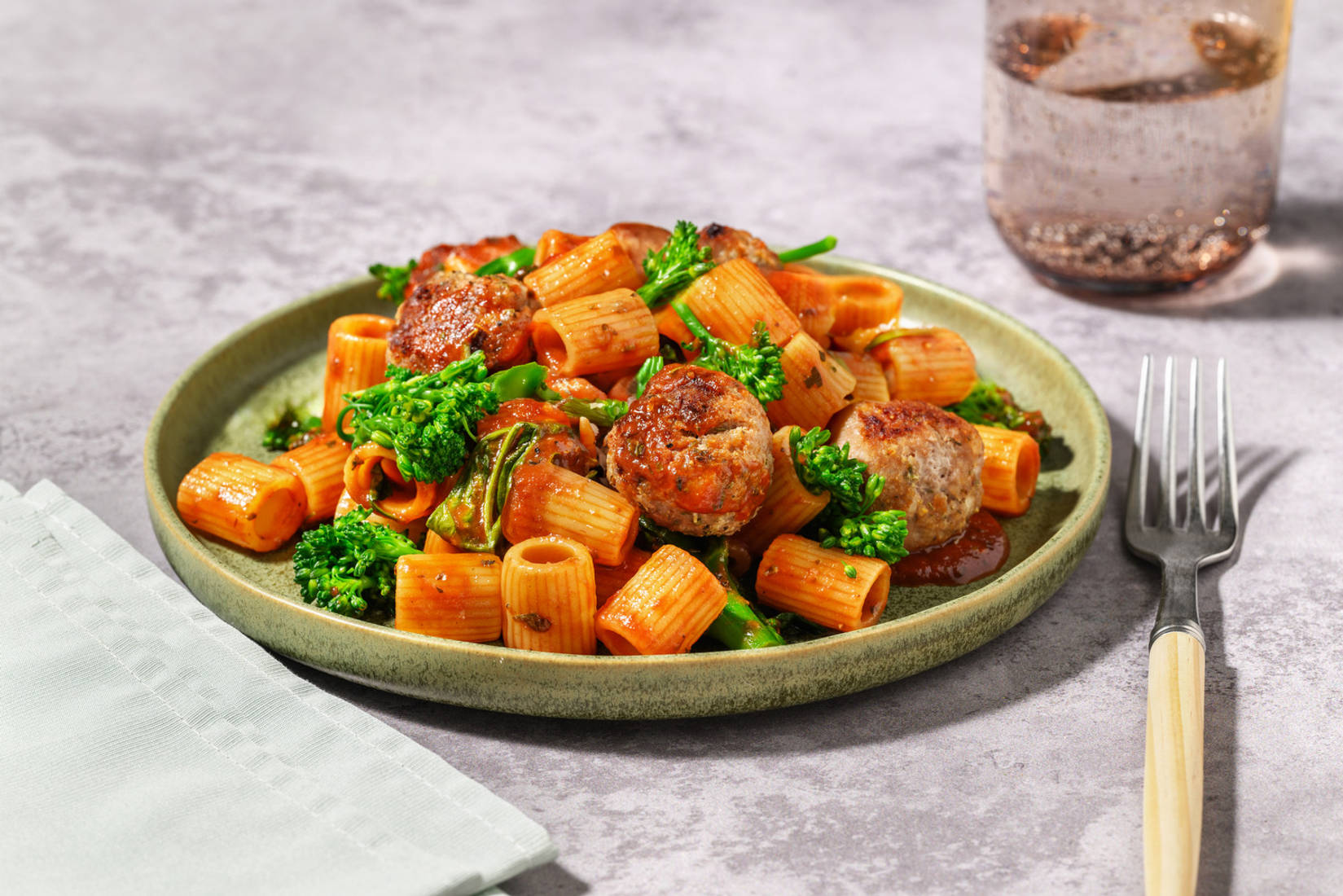 Beef Polpette in Rich Tomato Sauce