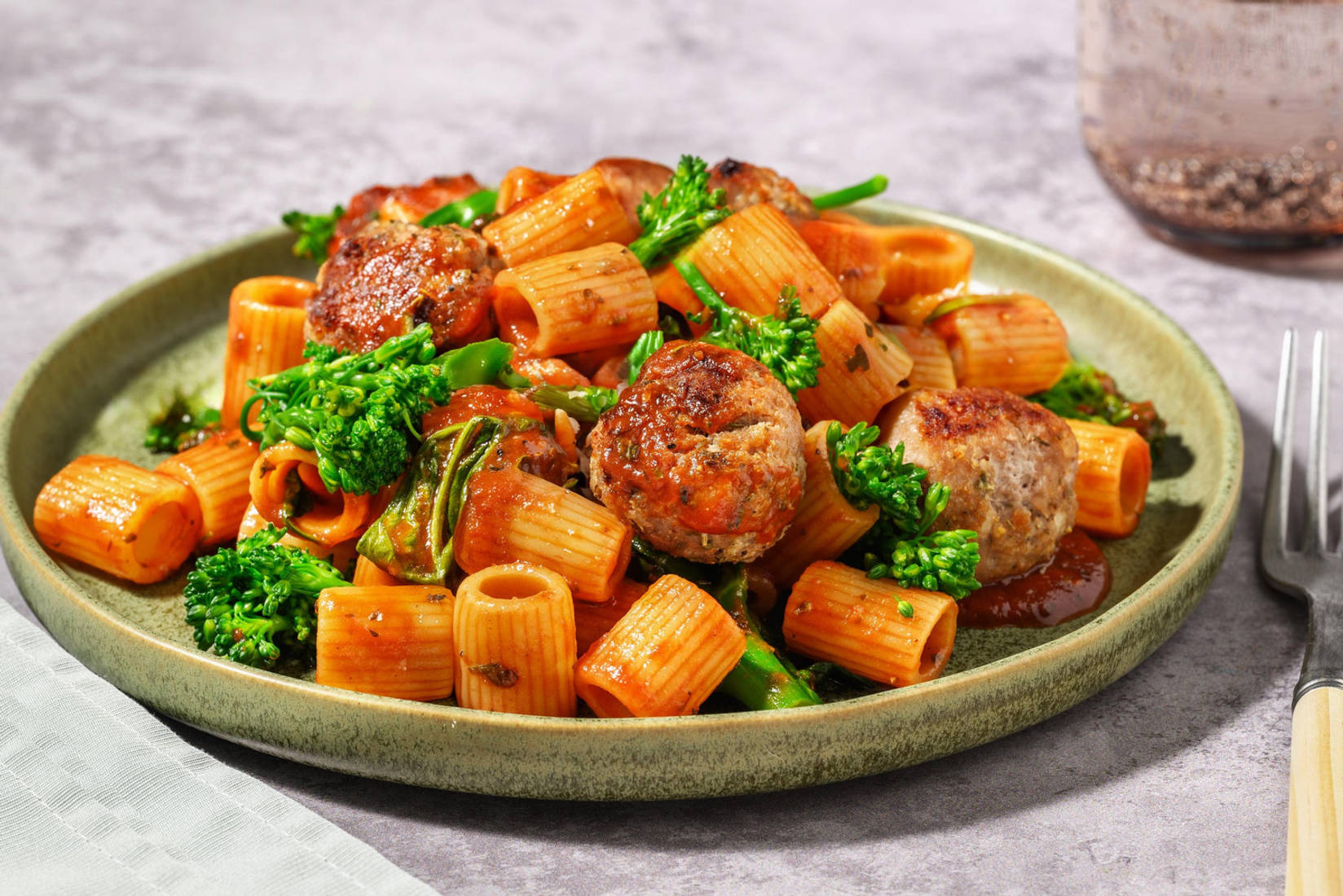 Beef Polpette in Rich Tomato Sauce