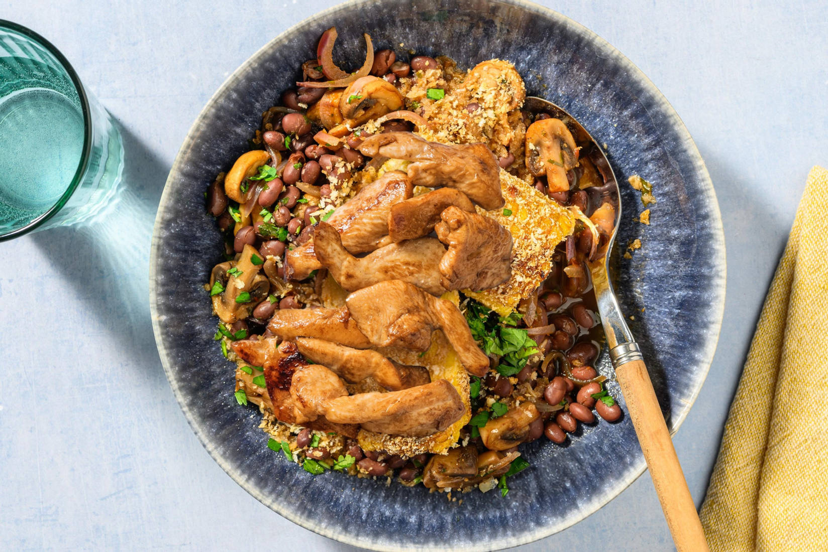 Mexican Elote-Style Maiskolben & extra Hähnchen