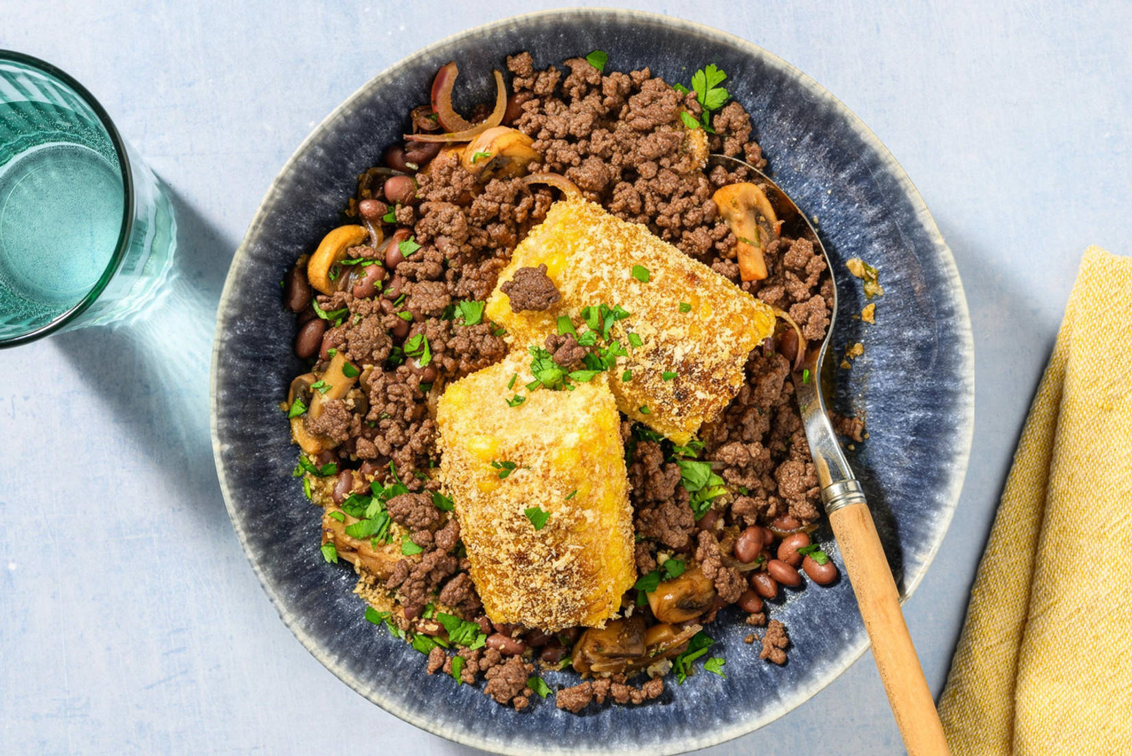 Mexican Elote-Style Maiskolben & extra Bio-Rinderhack