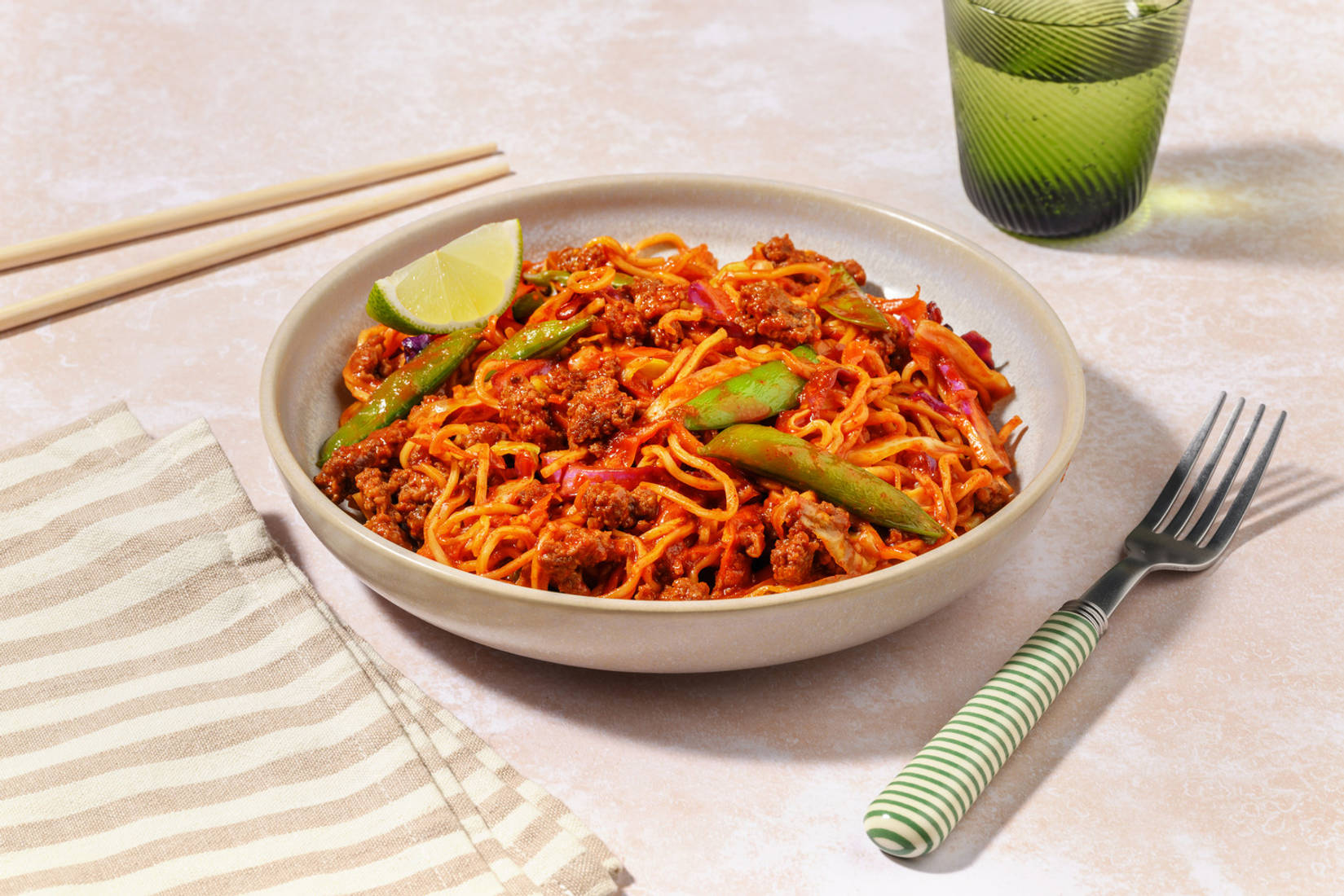 Easy Peasy Korean Style Double Beef Noodles