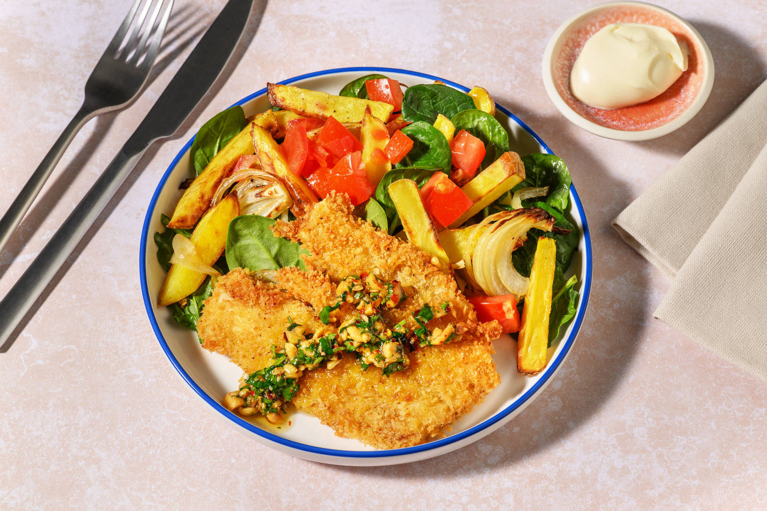 Mexicansk inspireret fish & chips