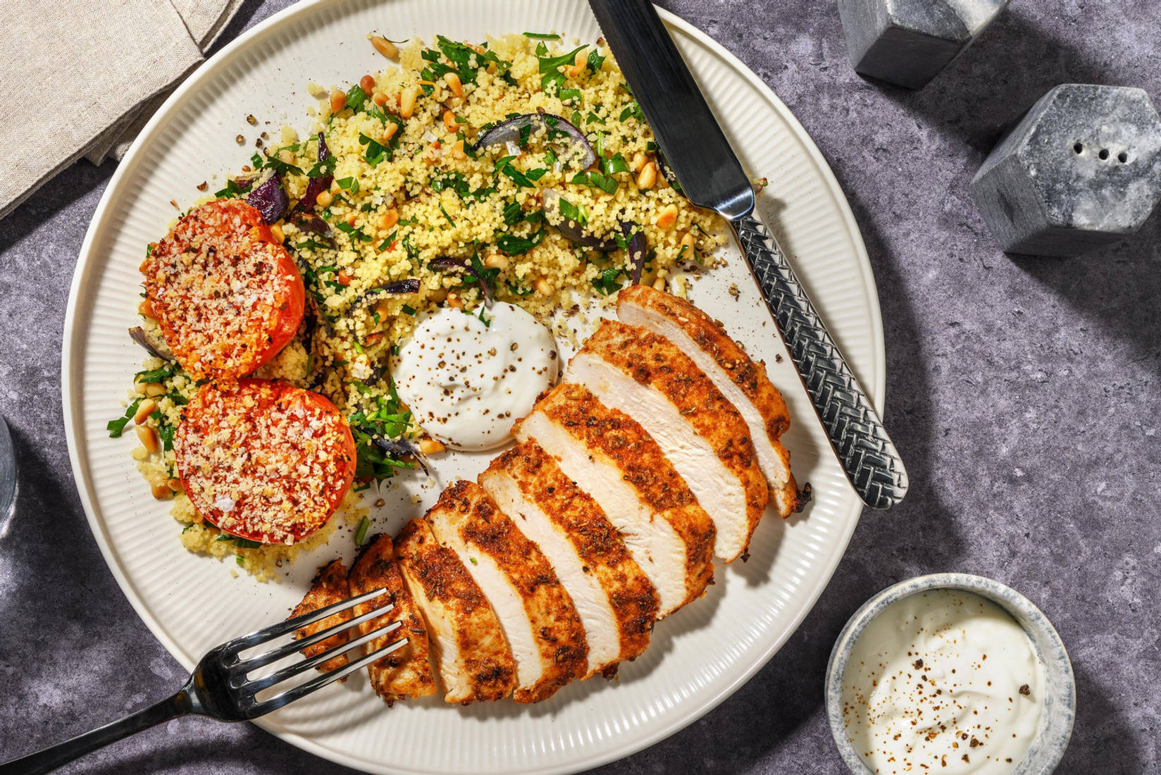 Mellemøst-inspireret kylling