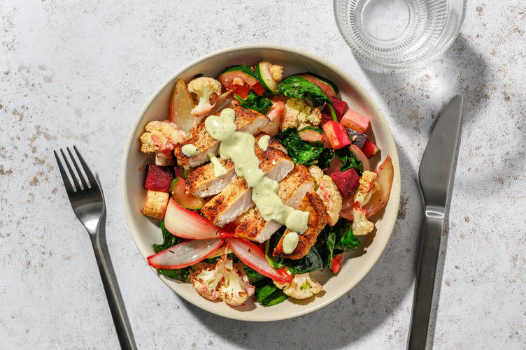 'Jorden Rundt'-krydret svineschnitzel