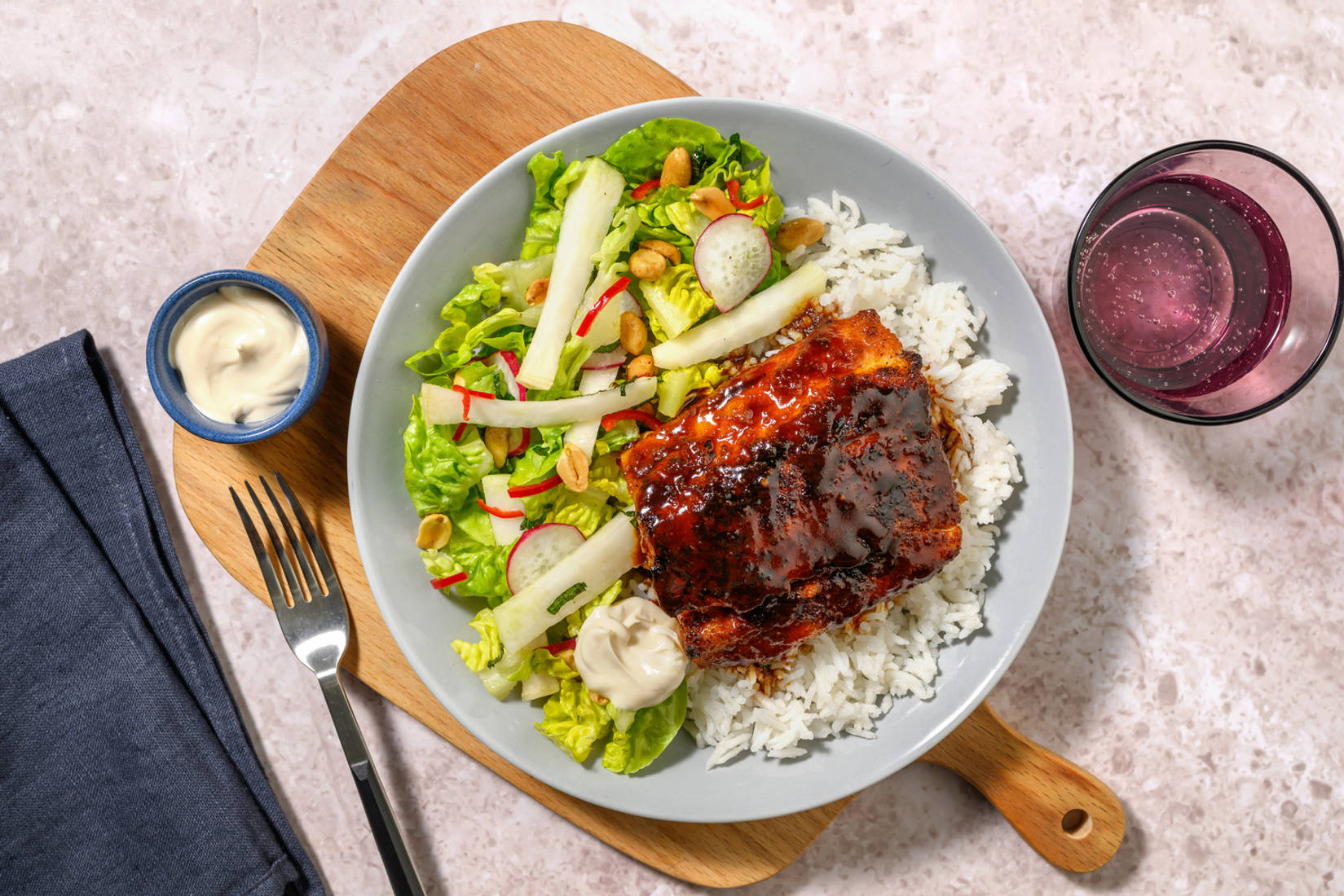 Vietnamesisk karamelliseret torsk