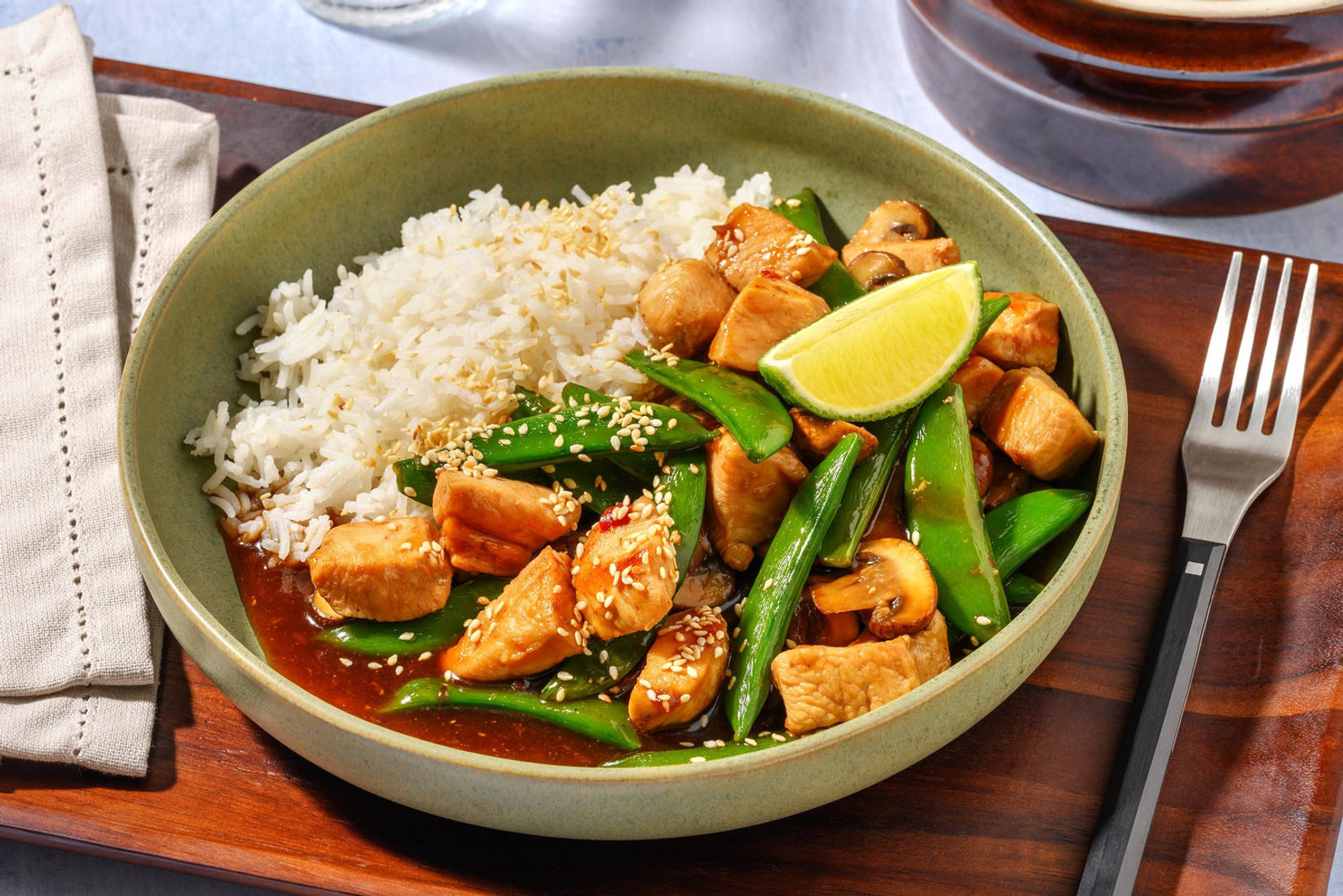 Super Quick Szechuan Chicken Stir-Fry