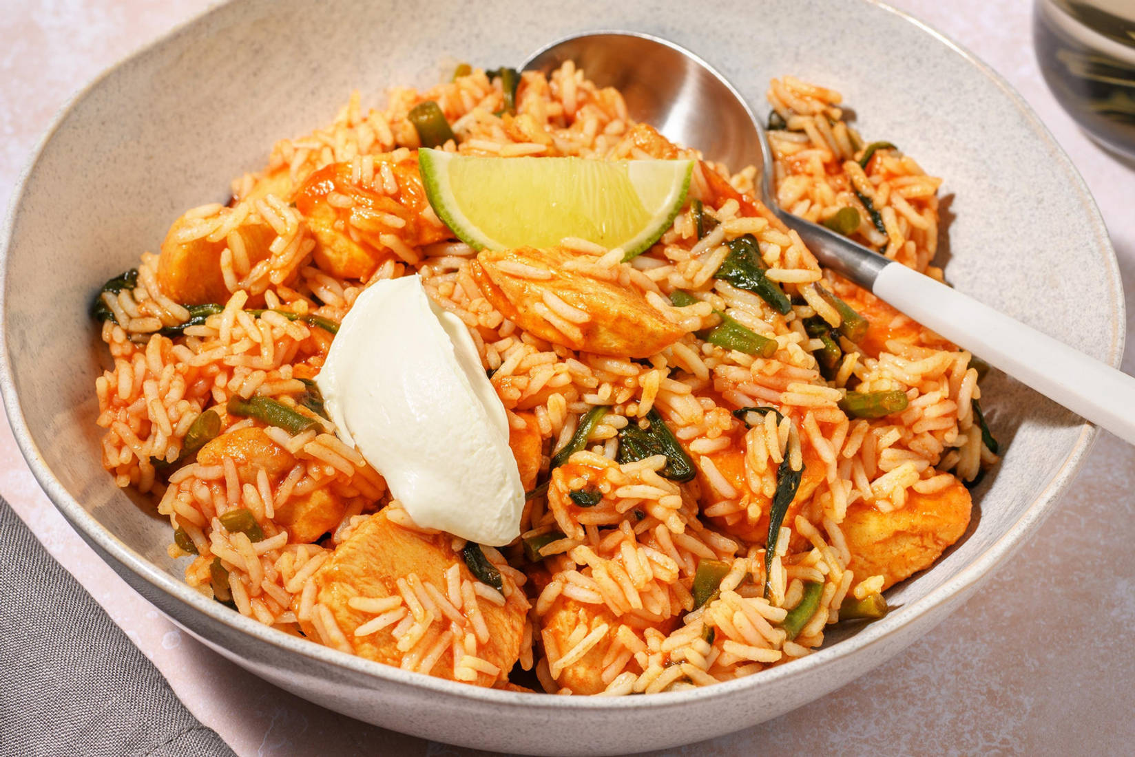 Super Quick Smoky Double Chicken and Rice