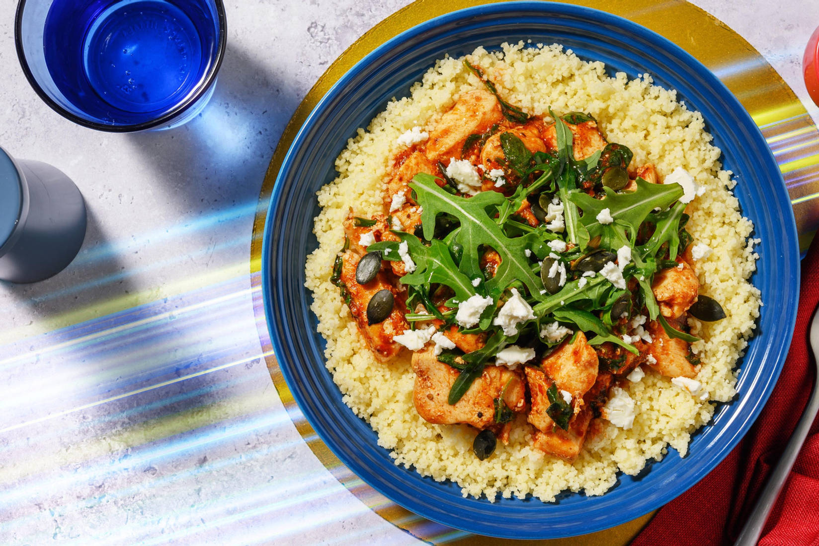 Swift Spicy Middle Eastern Style Chicken