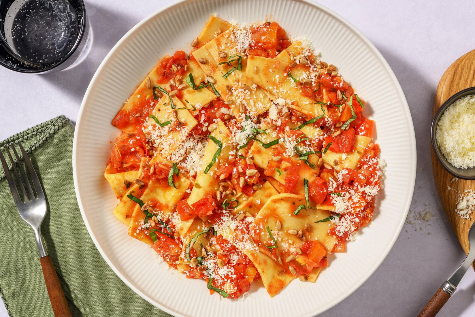 Maltagliati! Handgeschnittene Pasta