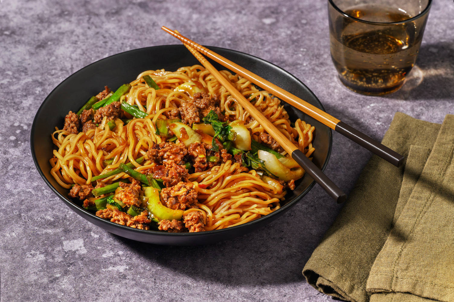 Quick Teriyaki Beef Noodles