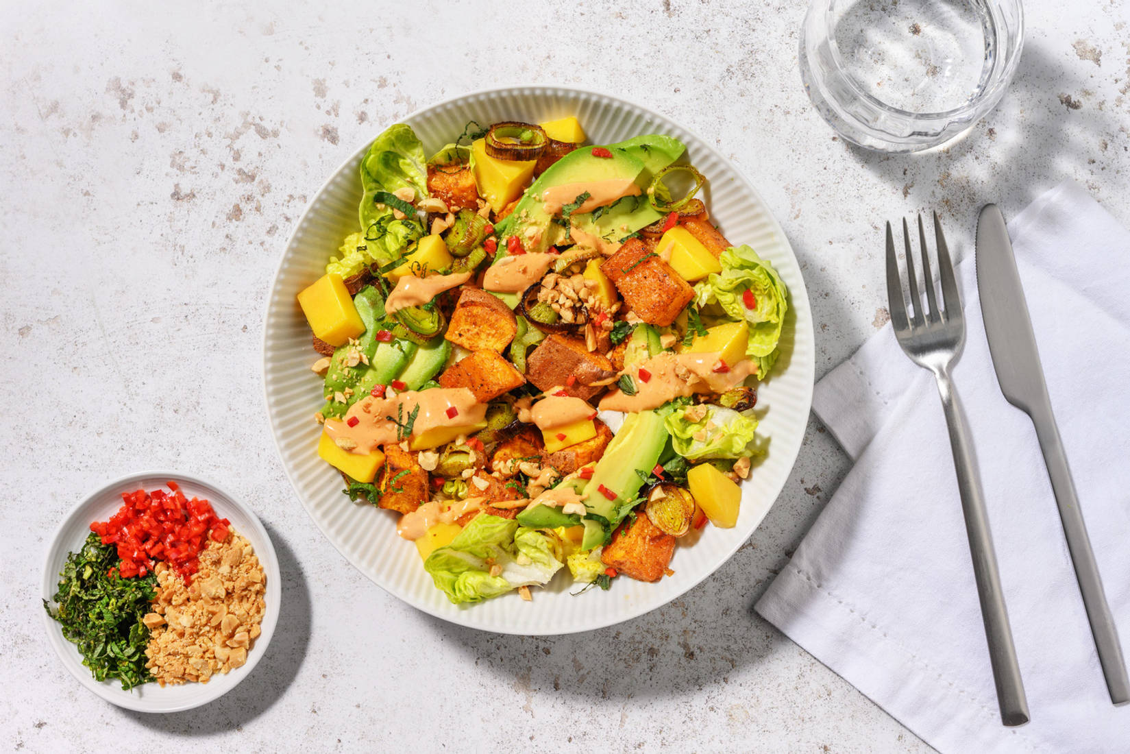 Sentralamerikansk-inspirert salat