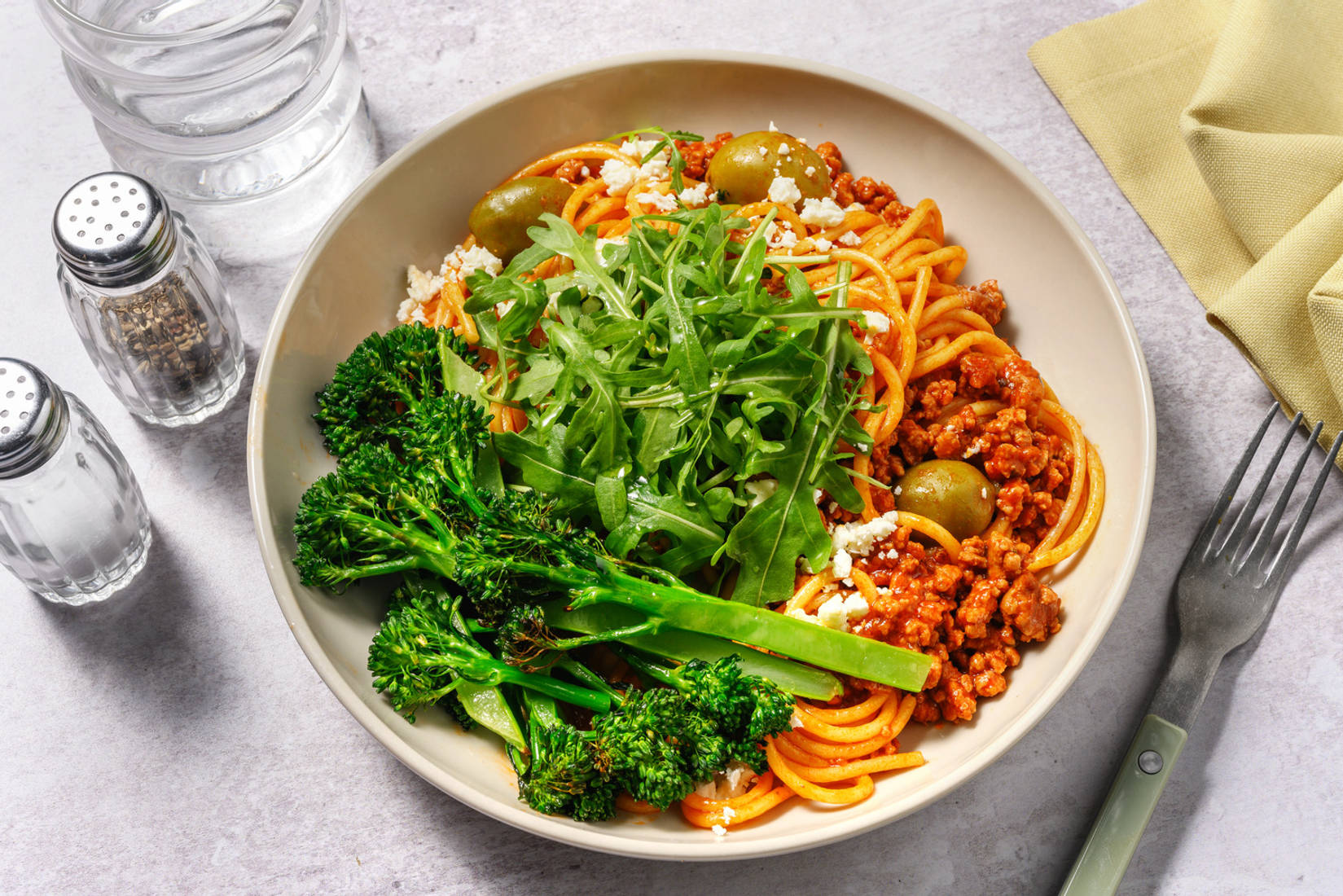 Greek Style Double Pork and Olive Ragu