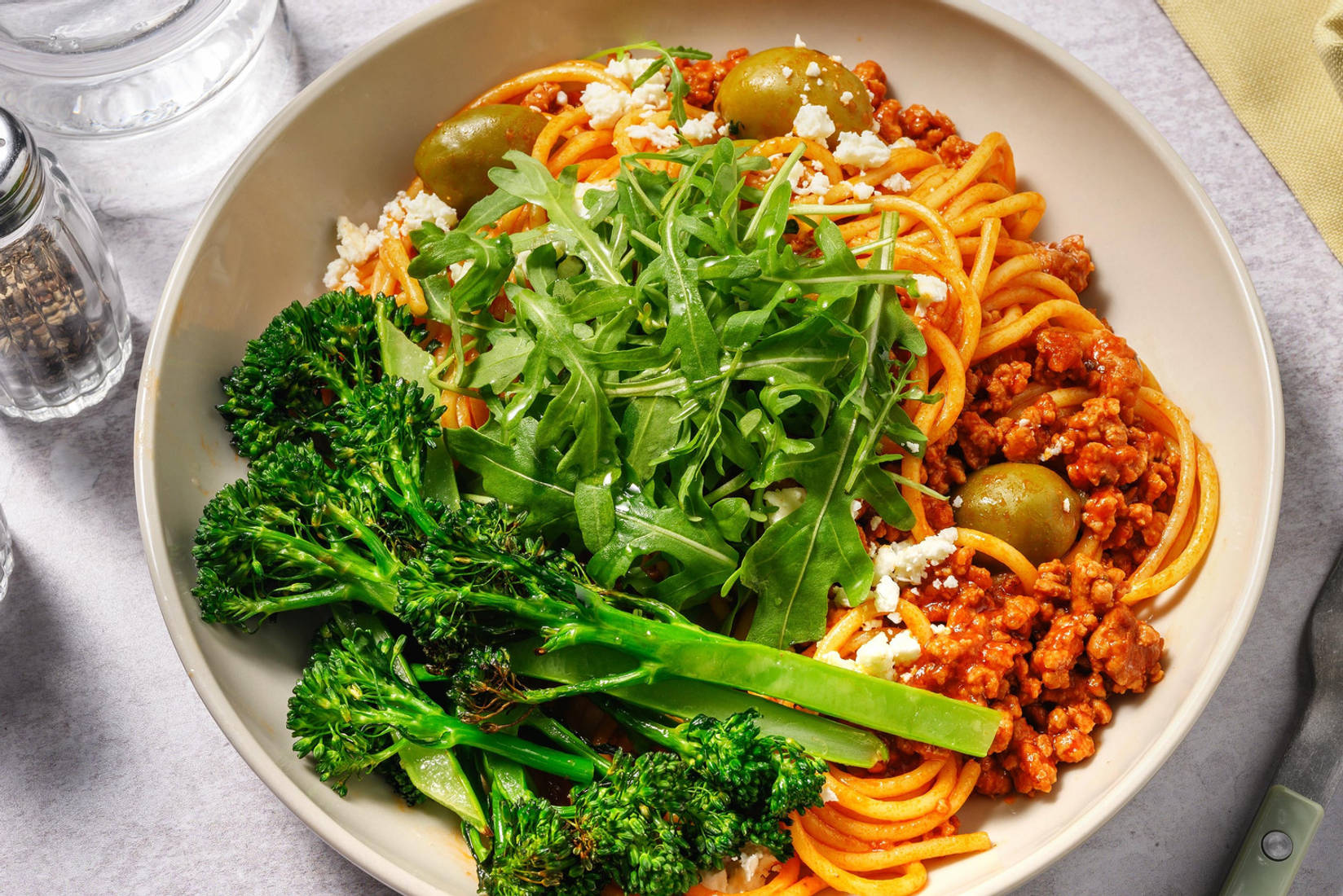 Greek Style Pork and Olive Ragu