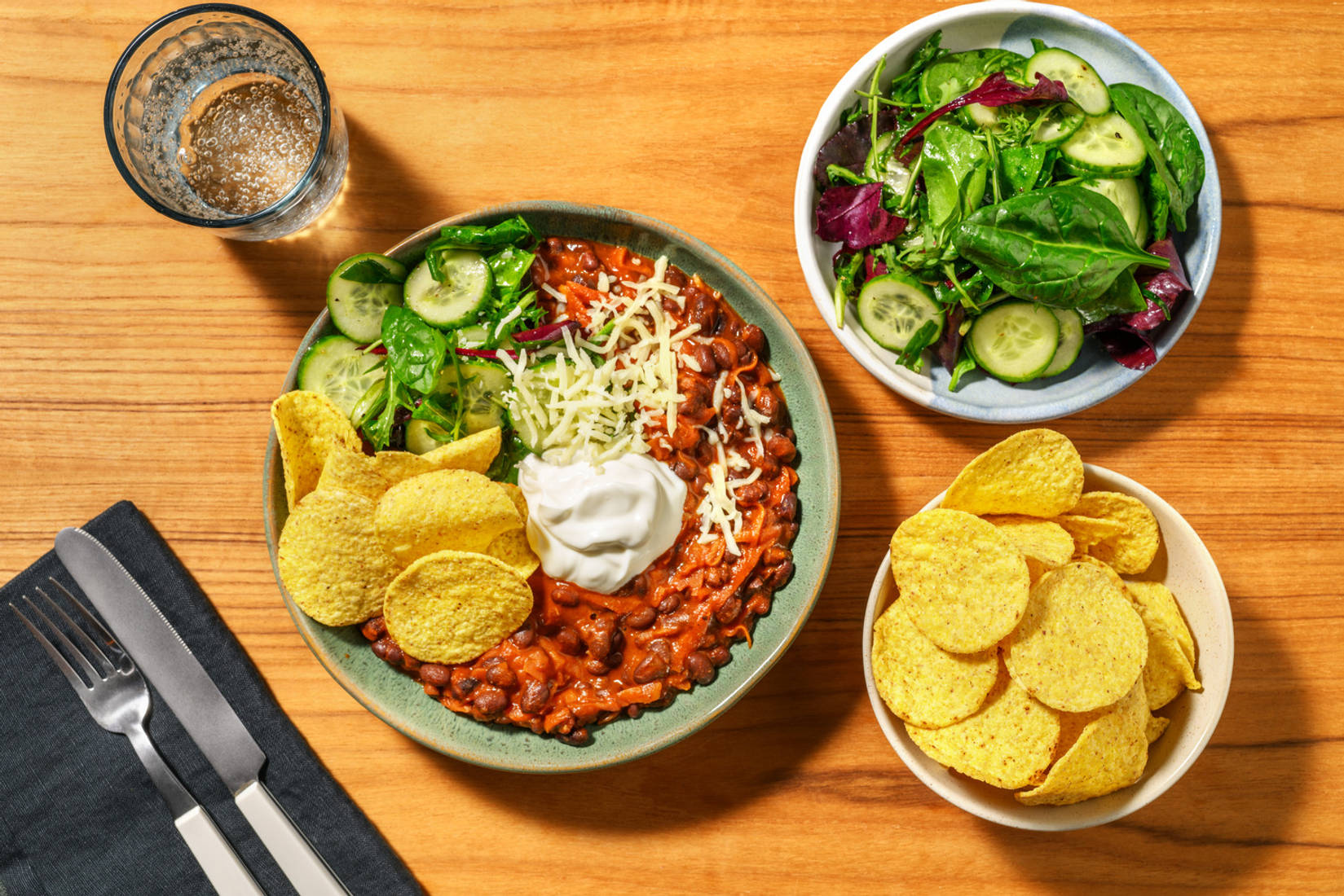 American-Style Black Bean Chilli