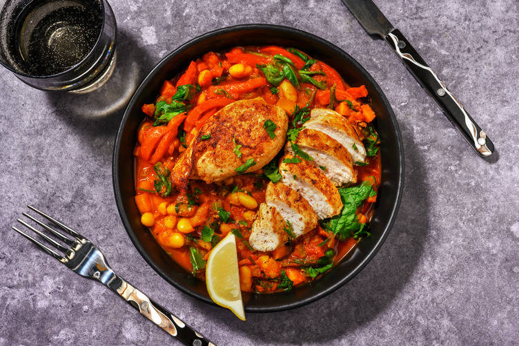 Double Paprika Chicken & Smokey White Beans