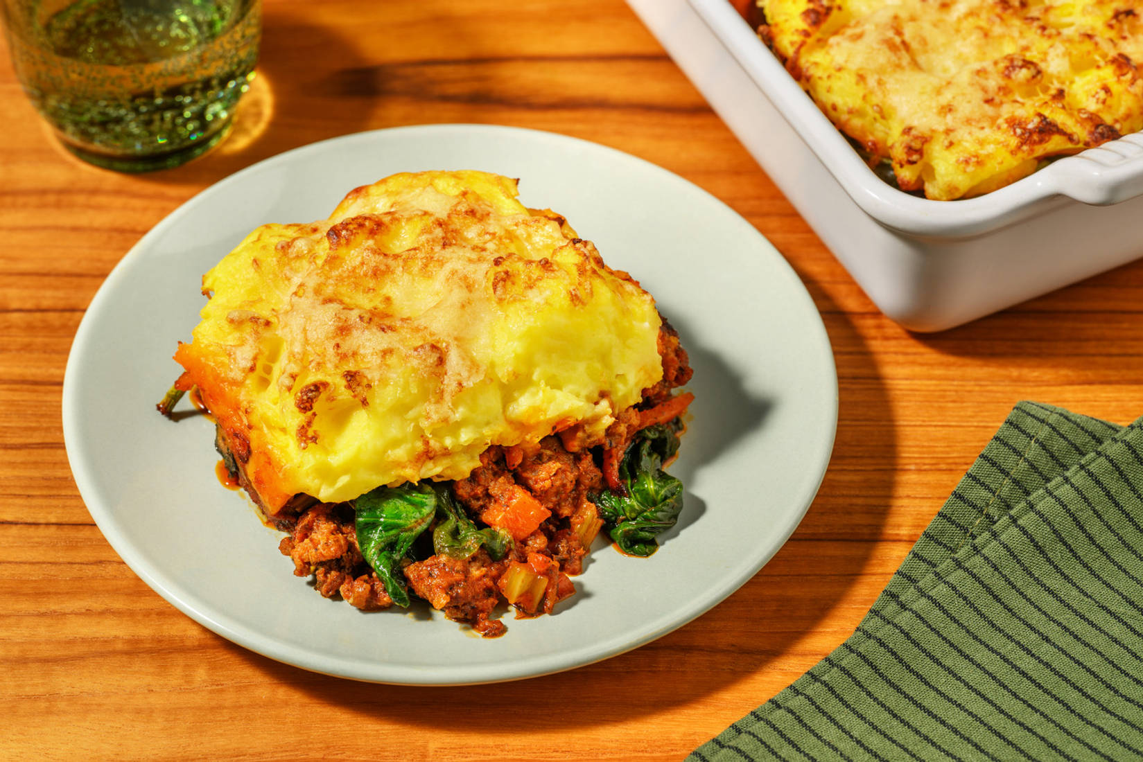 HelloHero: Italian Beef & Spinach Pie