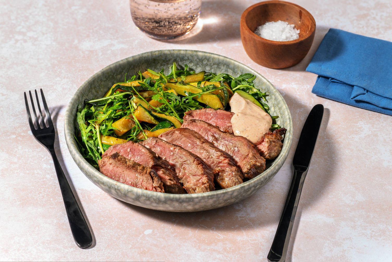 Beef Rump & Charred Zucchini Salad