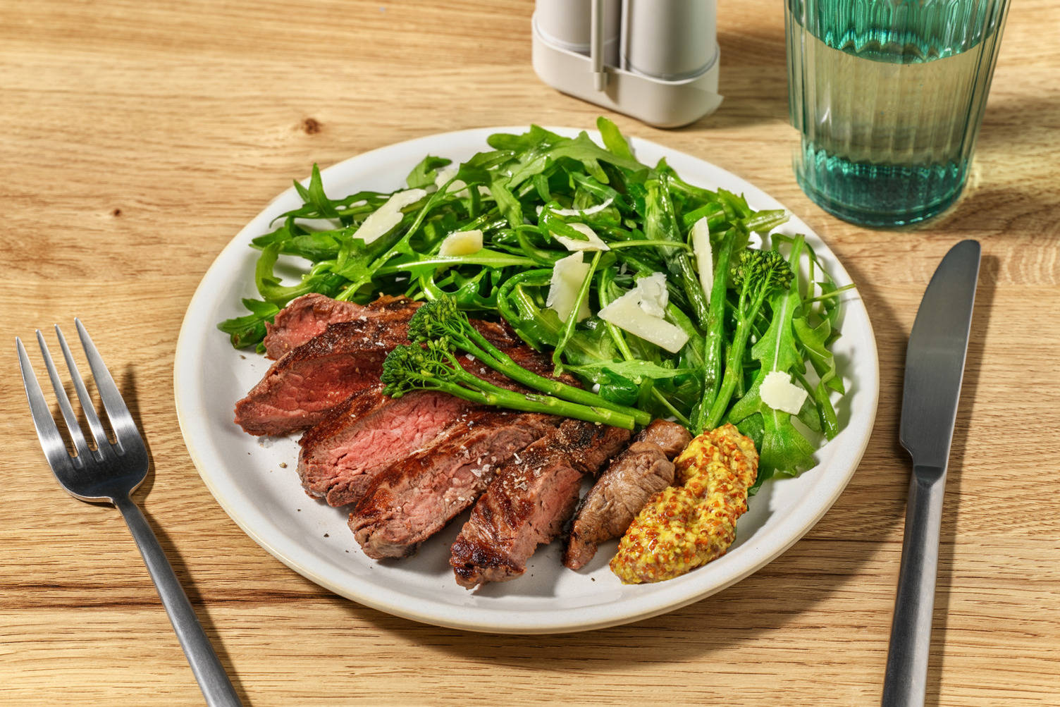 Seared Beef & Balsamic Green Bean Salad