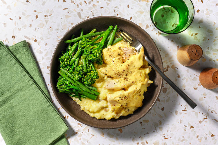 Creamy Mustard Chicken & Potato Mash